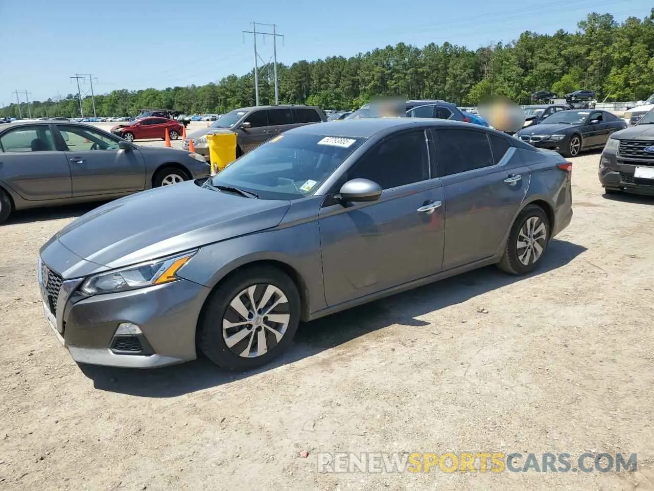 1 Photograph of a damaged car 1N4BL4BV7LC157193 NISSAN ALTIMA 2020