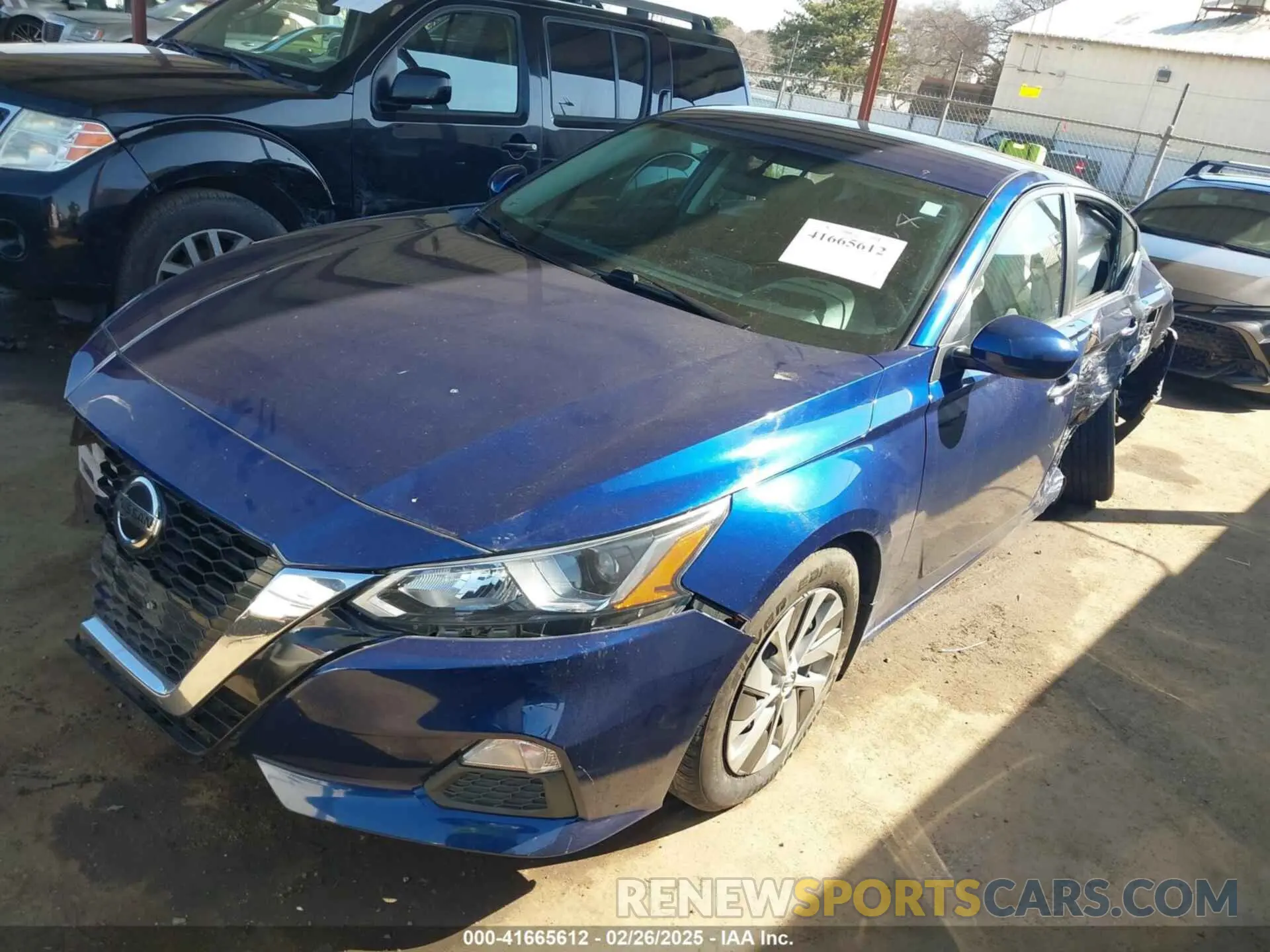 2 Photograph of a damaged car 1N4BL4BV7LC177931 NISSAN ALTIMA 2020
