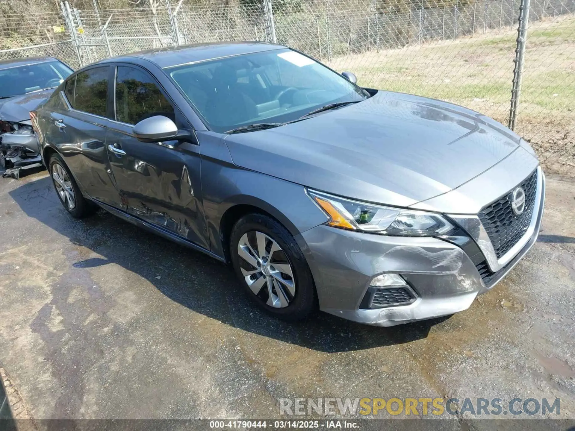 1 Photograph of a damaged car 1N4BL4BV7LC212578 NISSAN ALTIMA 2020