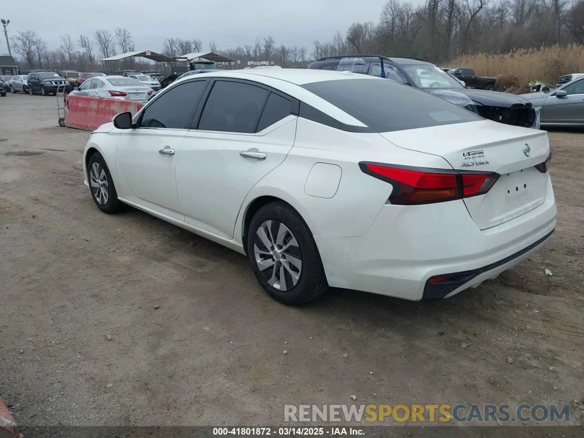 3 Photograph of a damaged car 1N4BL4BV7LC214671 NISSAN ALTIMA 2020
