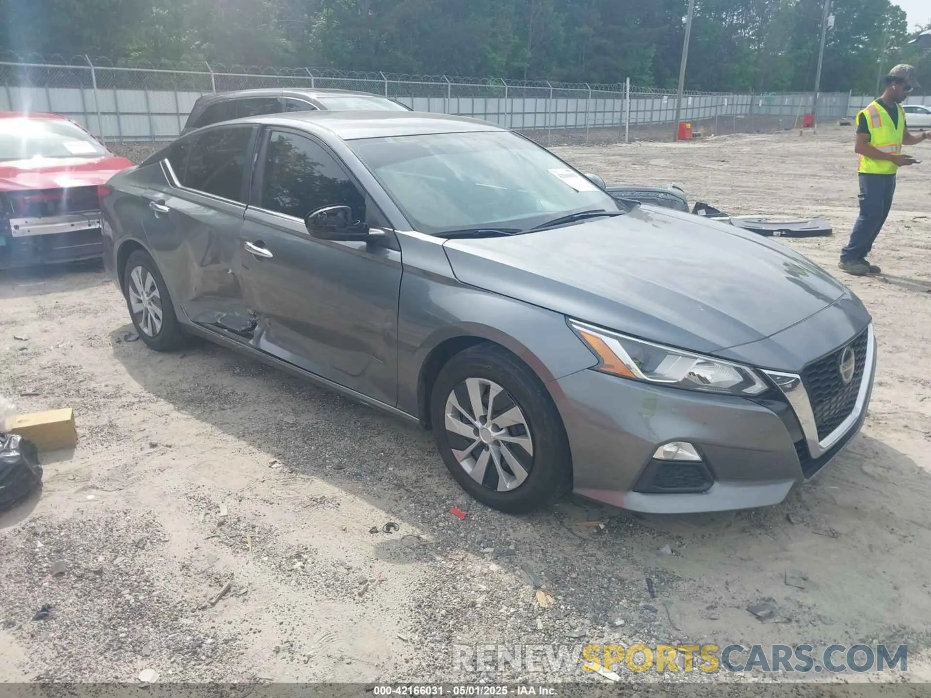 1 Photograph of a damaged car 1N4BL4BV7LC217523 NISSAN ALTIMA 2020