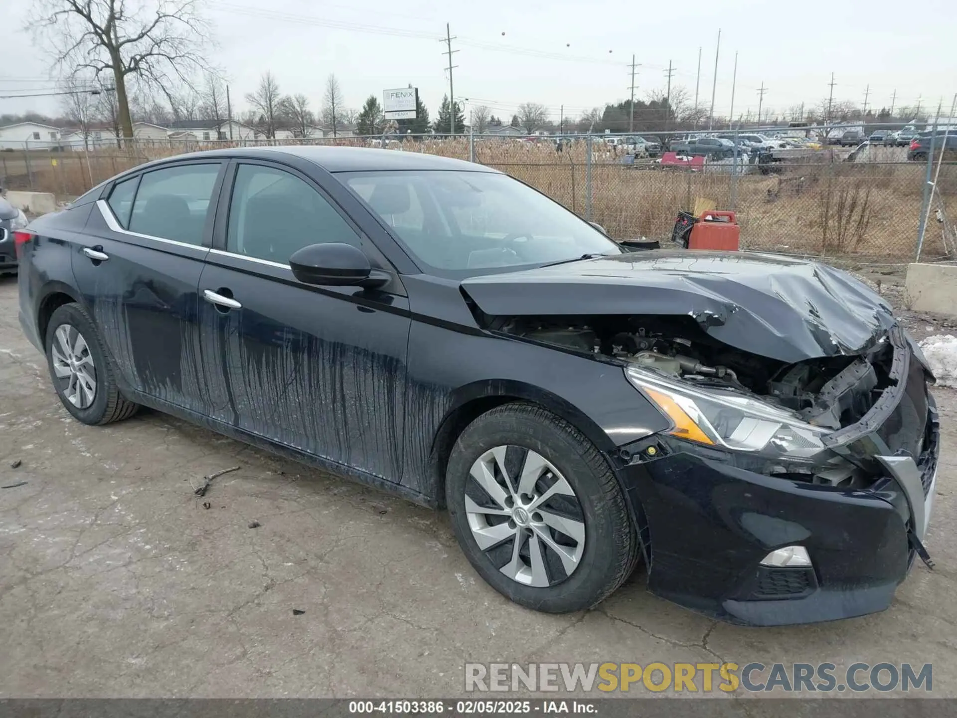 1 Photograph of a damaged car 1N4BL4BV7LC239019 NISSAN ALTIMA 2020