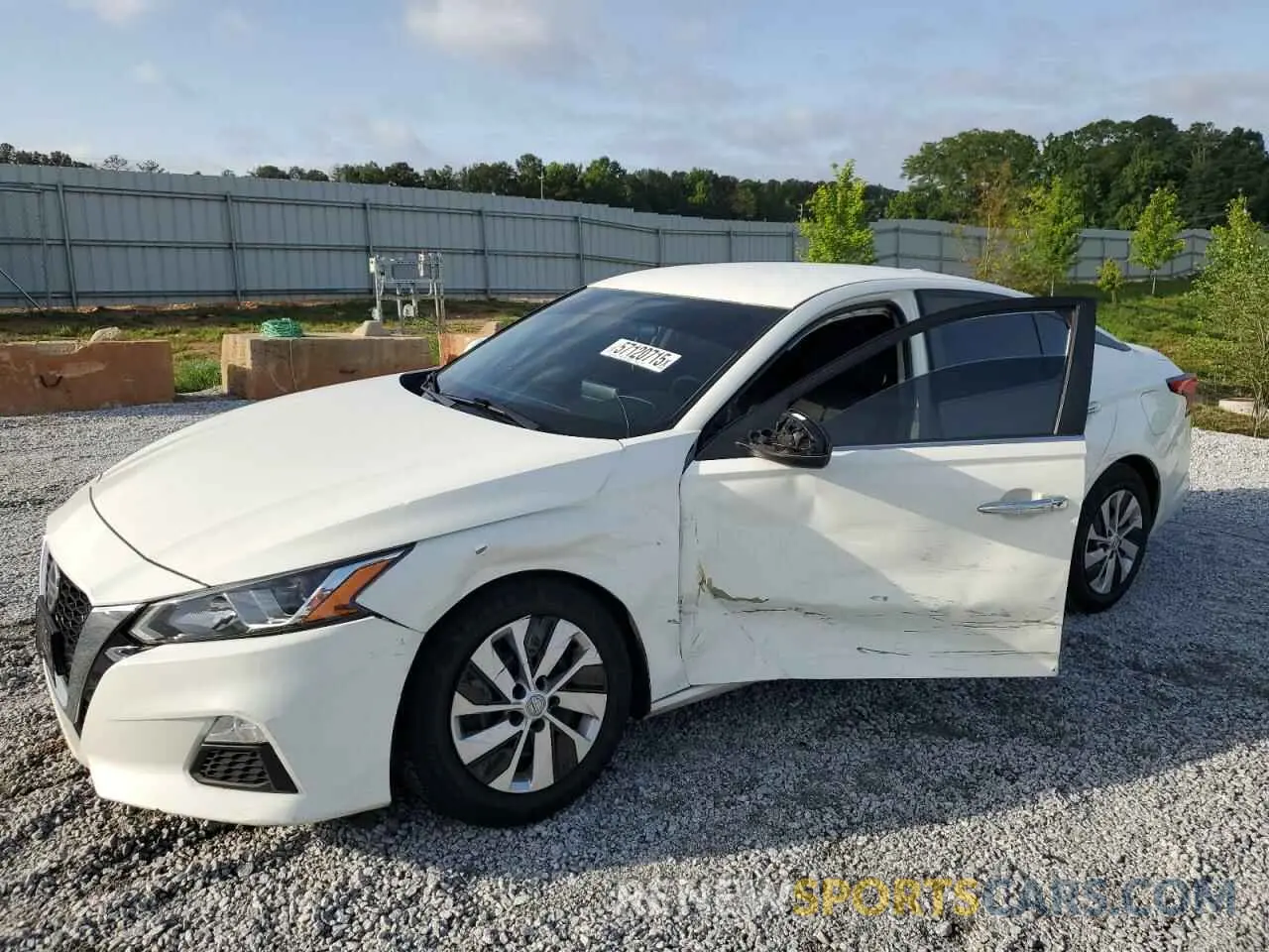 1 Photograph of a damaged car 1N4BL4BV7LC247816 NISSAN ALTIMA 2020