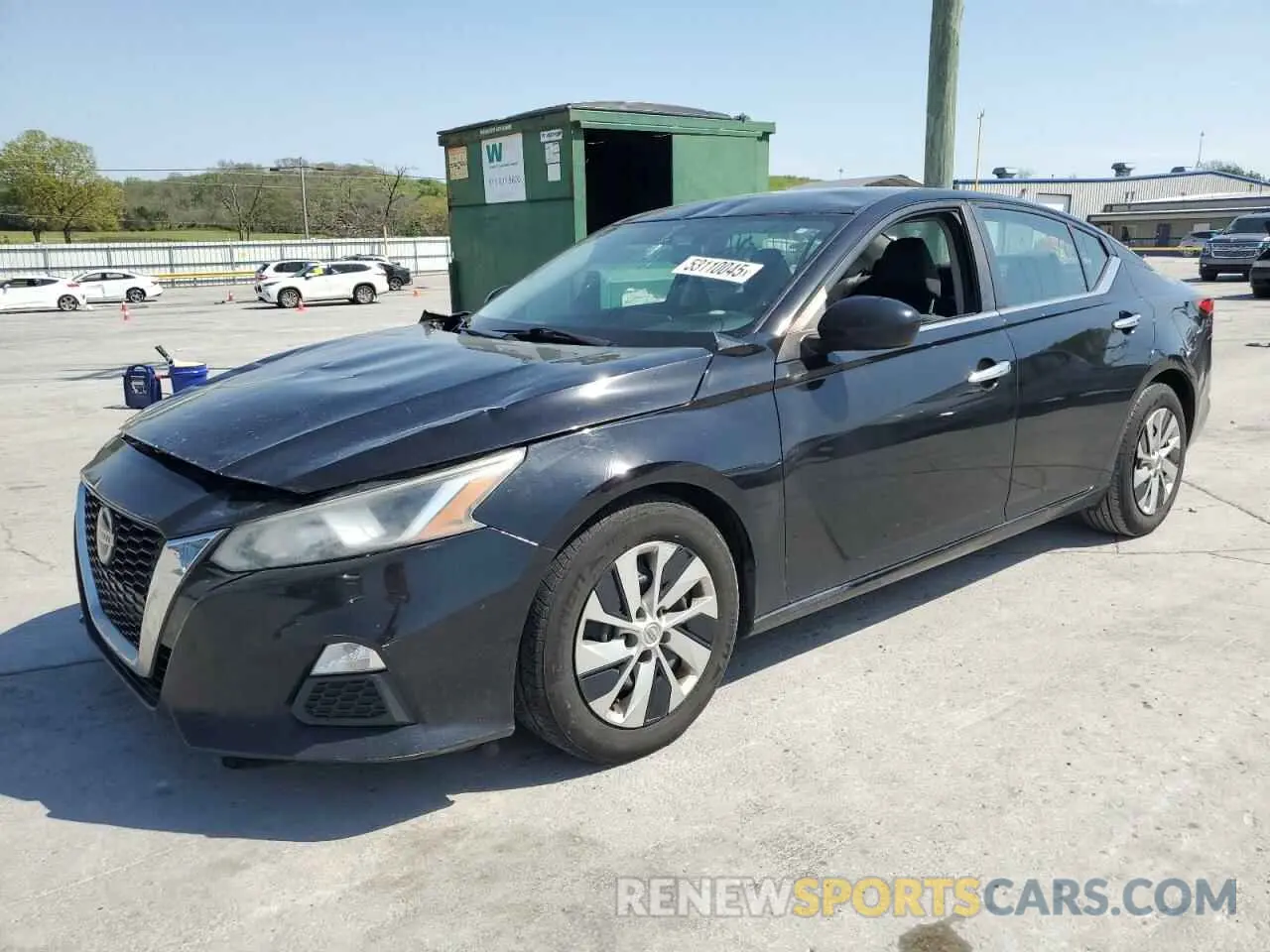 1 Photograph of a damaged car 1N4BL4BV7LC259867 NISSAN ALTIMA 2020