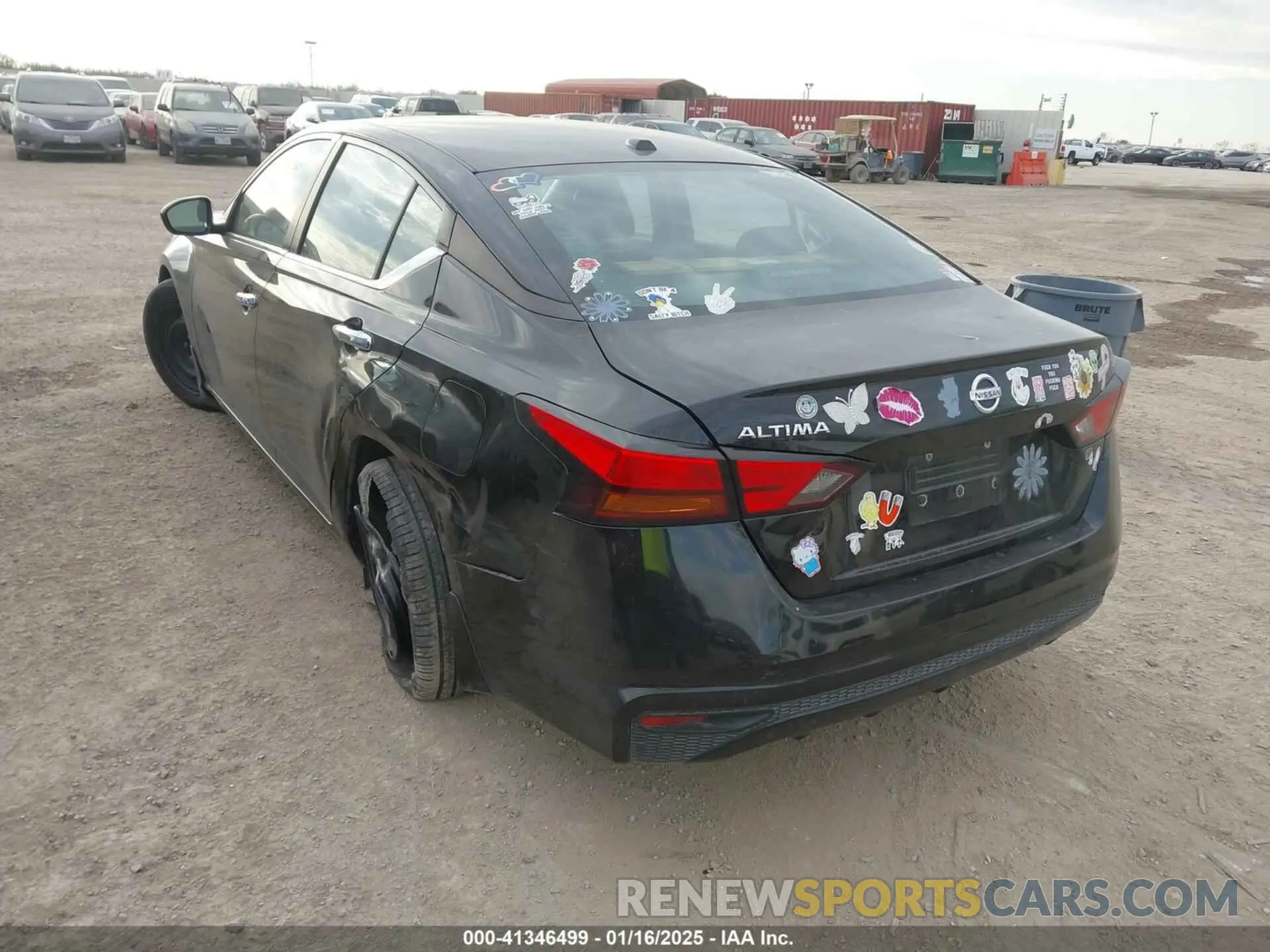 3 Photograph of a damaged car 1N4BL4BV7LC282775 NISSAN ALTIMA 2020