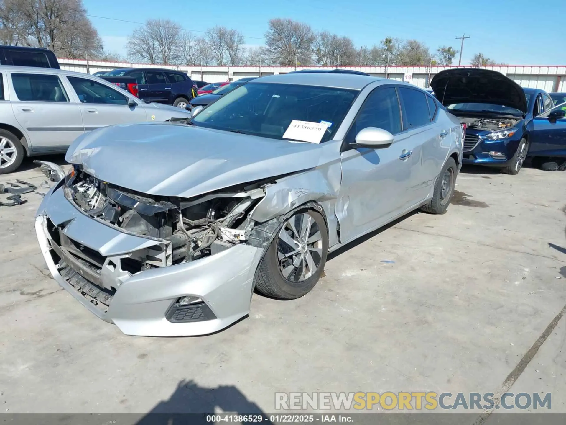 2 Photograph of a damaged car 1N4BL4BV8LC139270 NISSAN ALTIMA 2020