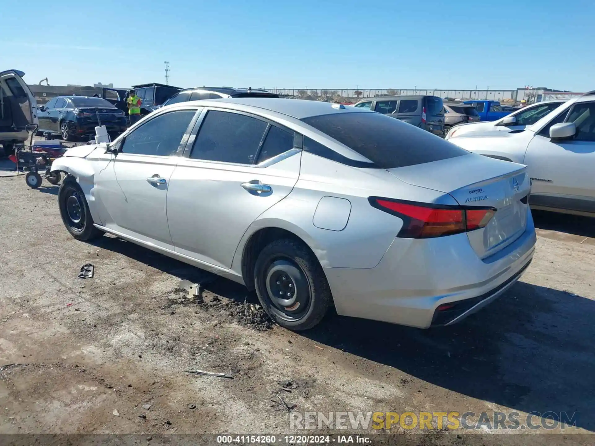 3 Photograph of a damaged car 1N4BL4BV8LC139480 NISSAN ALTIMA 2020