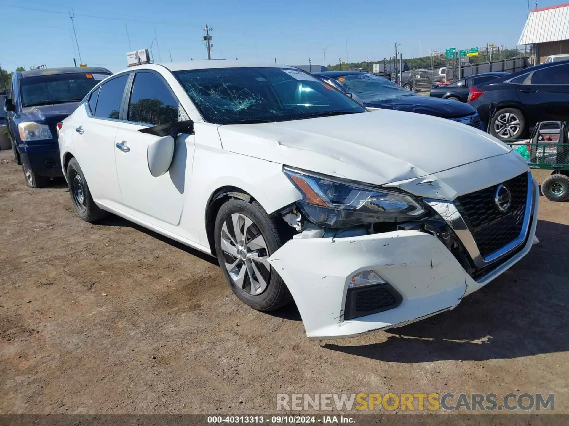 1 Photograph of a damaged car 1N4BL4BV8LC174830 NISSAN ALTIMA 2020