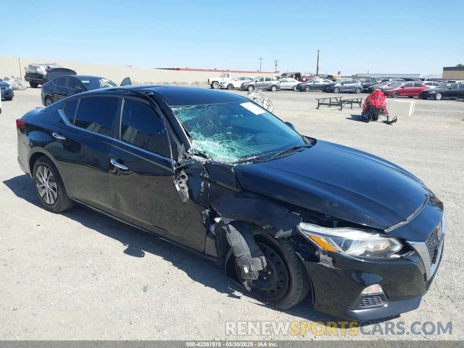 1 Photograph of a damaged car 1N4BL4BV8LC190235 NISSAN ALTIMA 2020