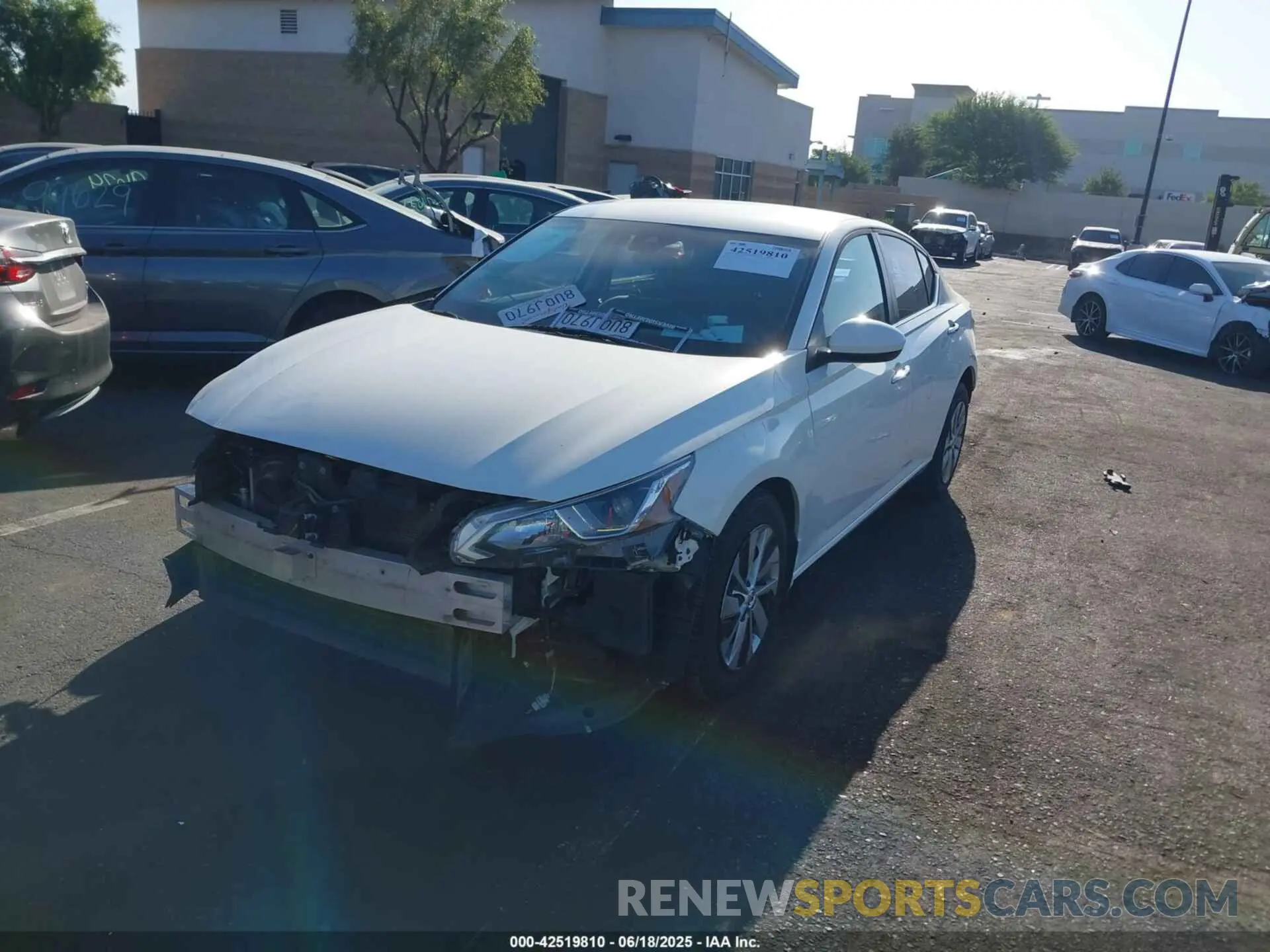 2 Photograph of a damaged car 1N4BL4BV8LC275138 NISSAN ALTIMA 2020