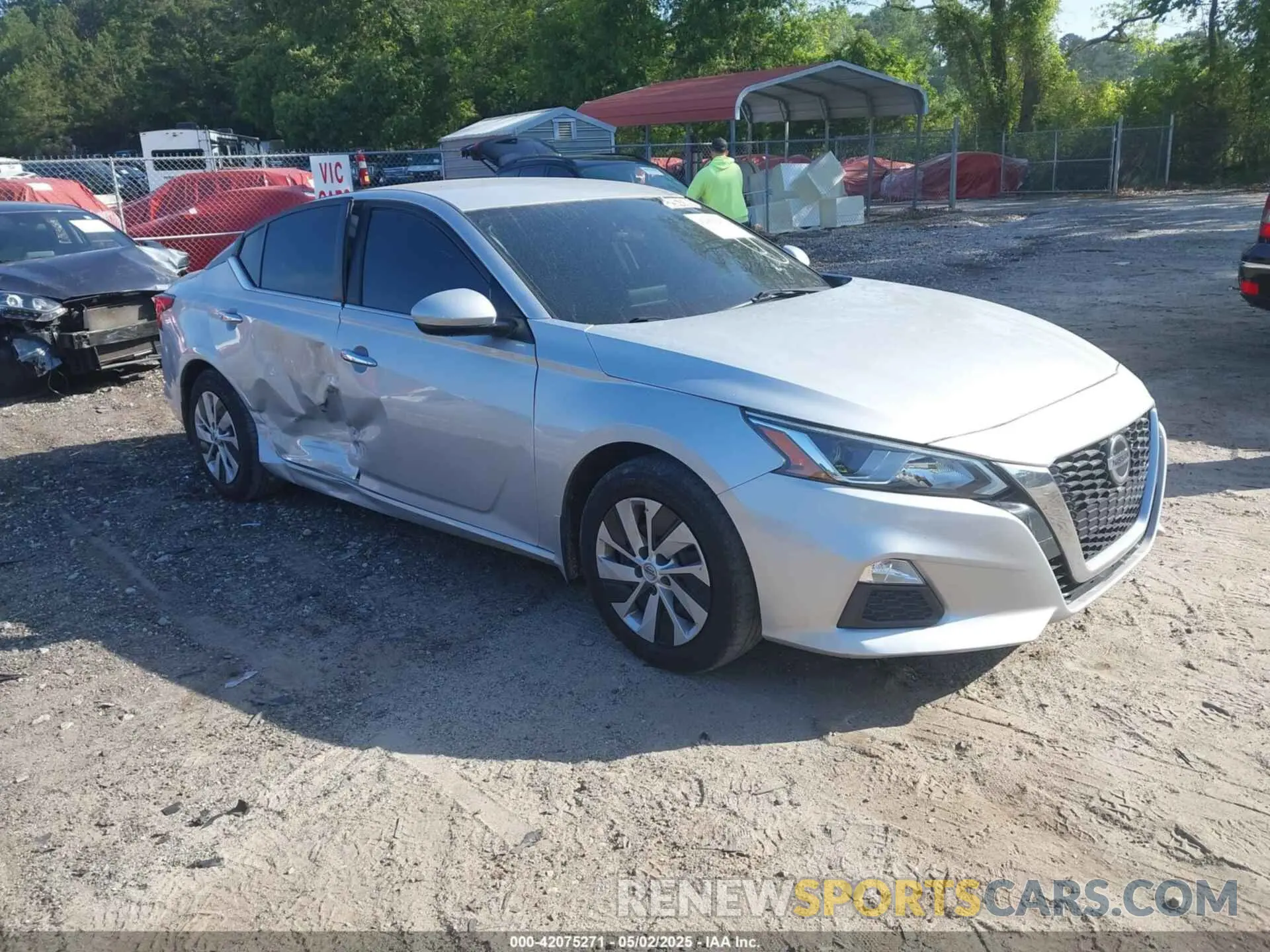 1 Photograph of a damaged car 1N4BL4BV9LC115091 NISSAN ALTIMA 2020