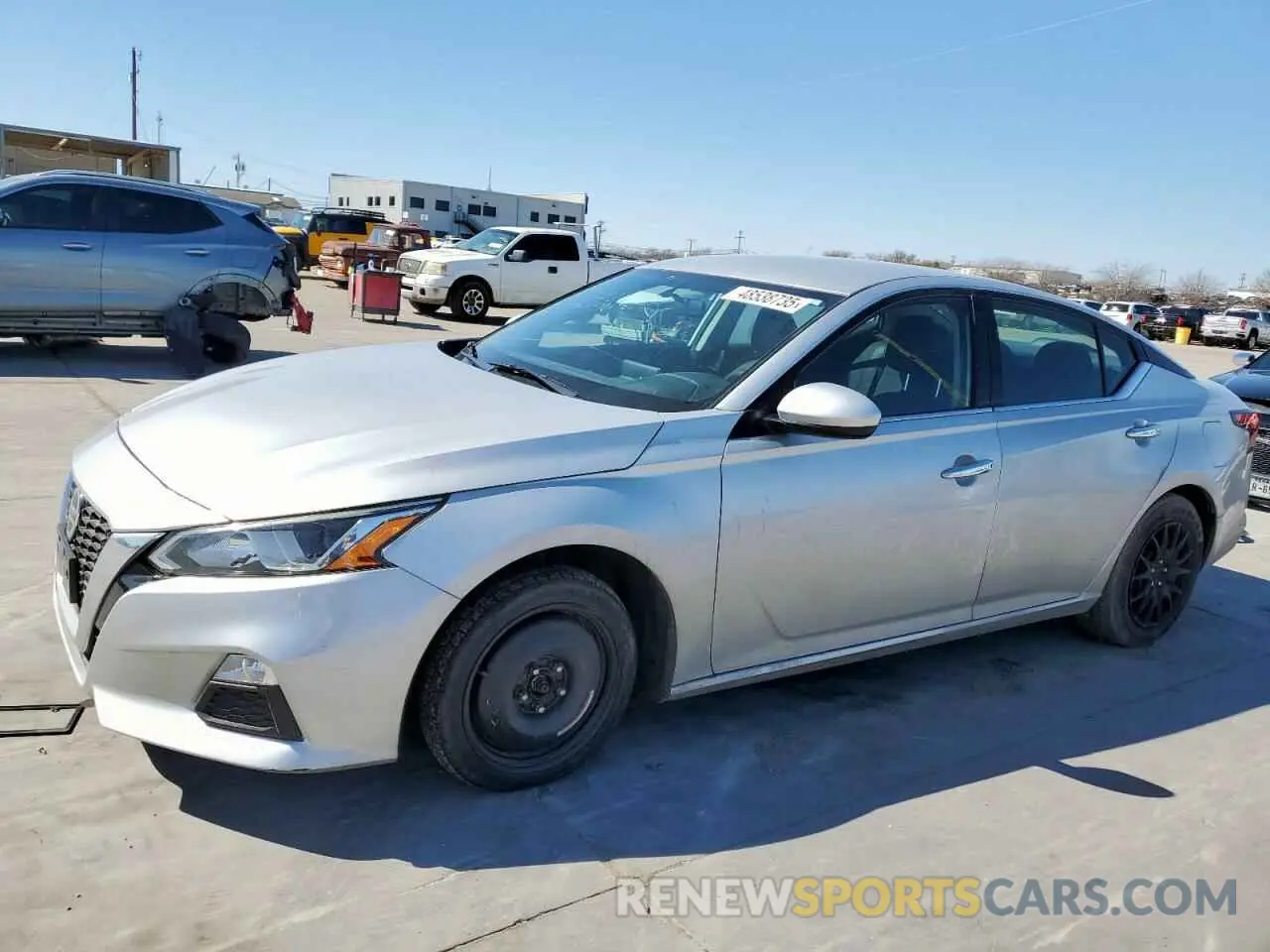 1 Photograph of a damaged car 1N4BL4BV9LC135292 NISSAN ALTIMA 2020