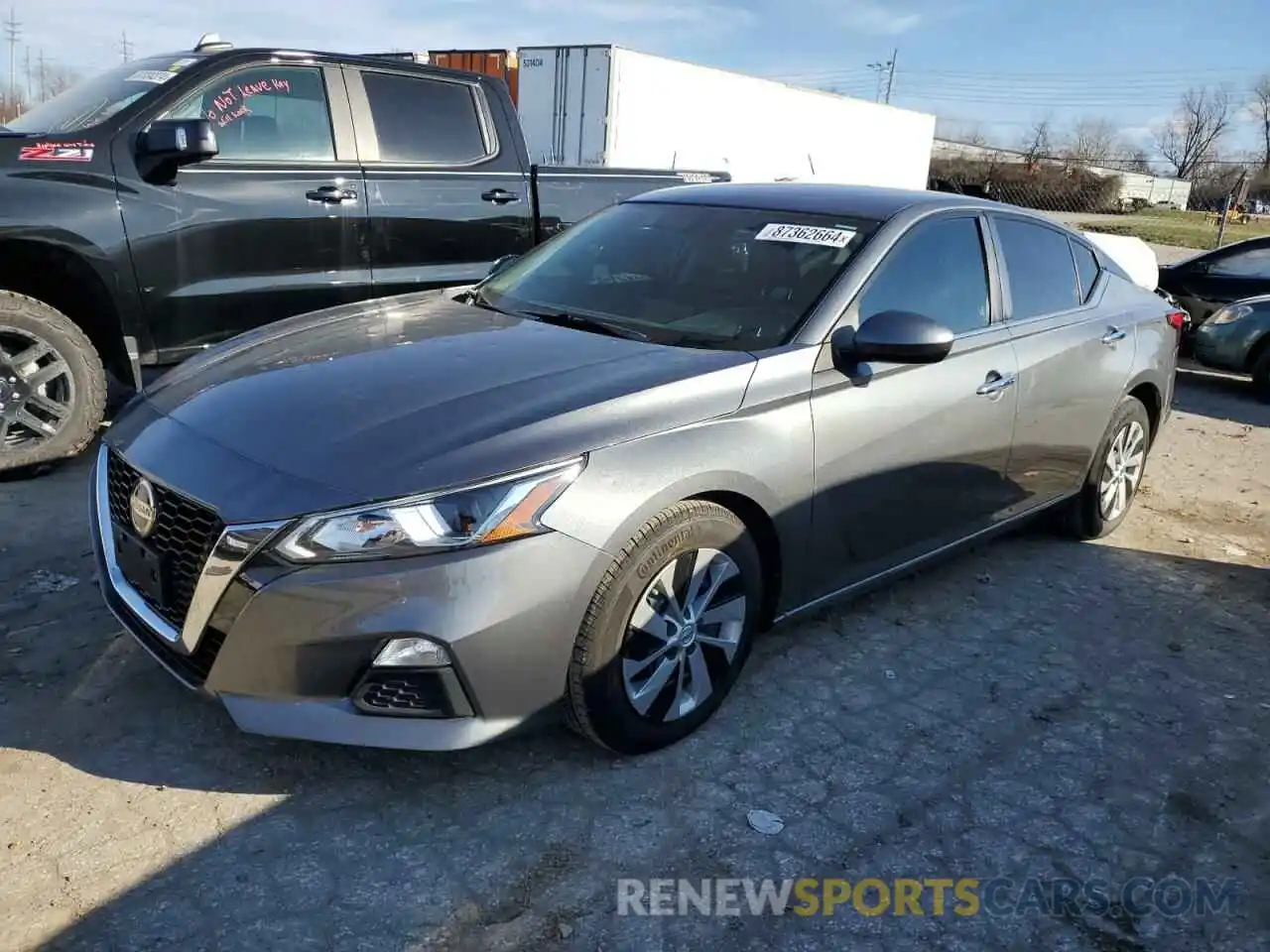 1 Photograph of a damaged car 1N4BL4BV9LC163481 NISSAN ALTIMA 2020