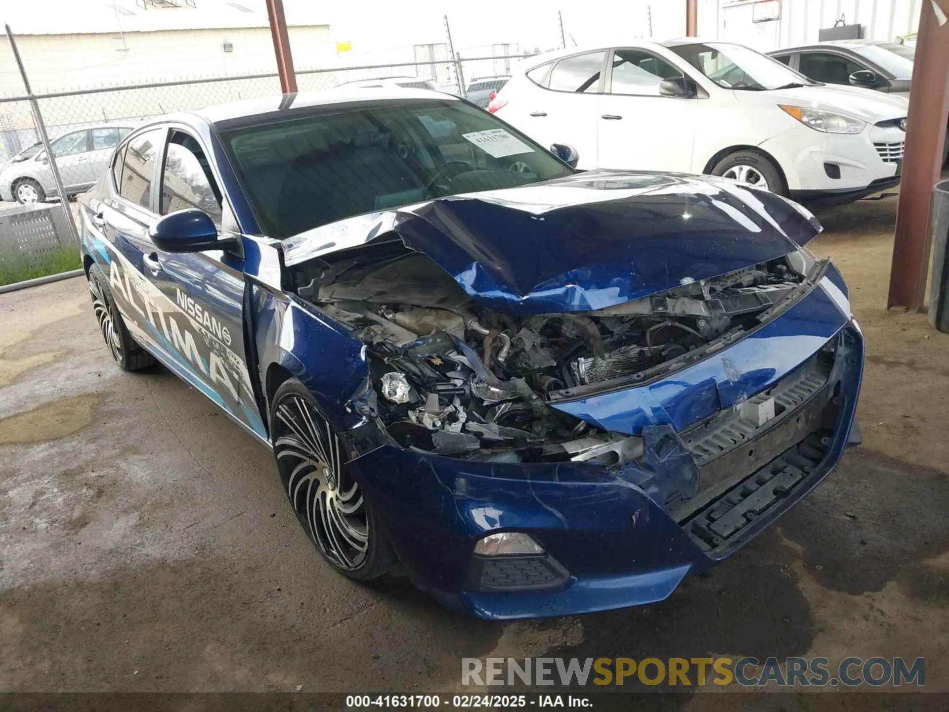 1 Photograph of a damaged car 1N4BL4BV9LC196450 NISSAN ALTIMA 2020
