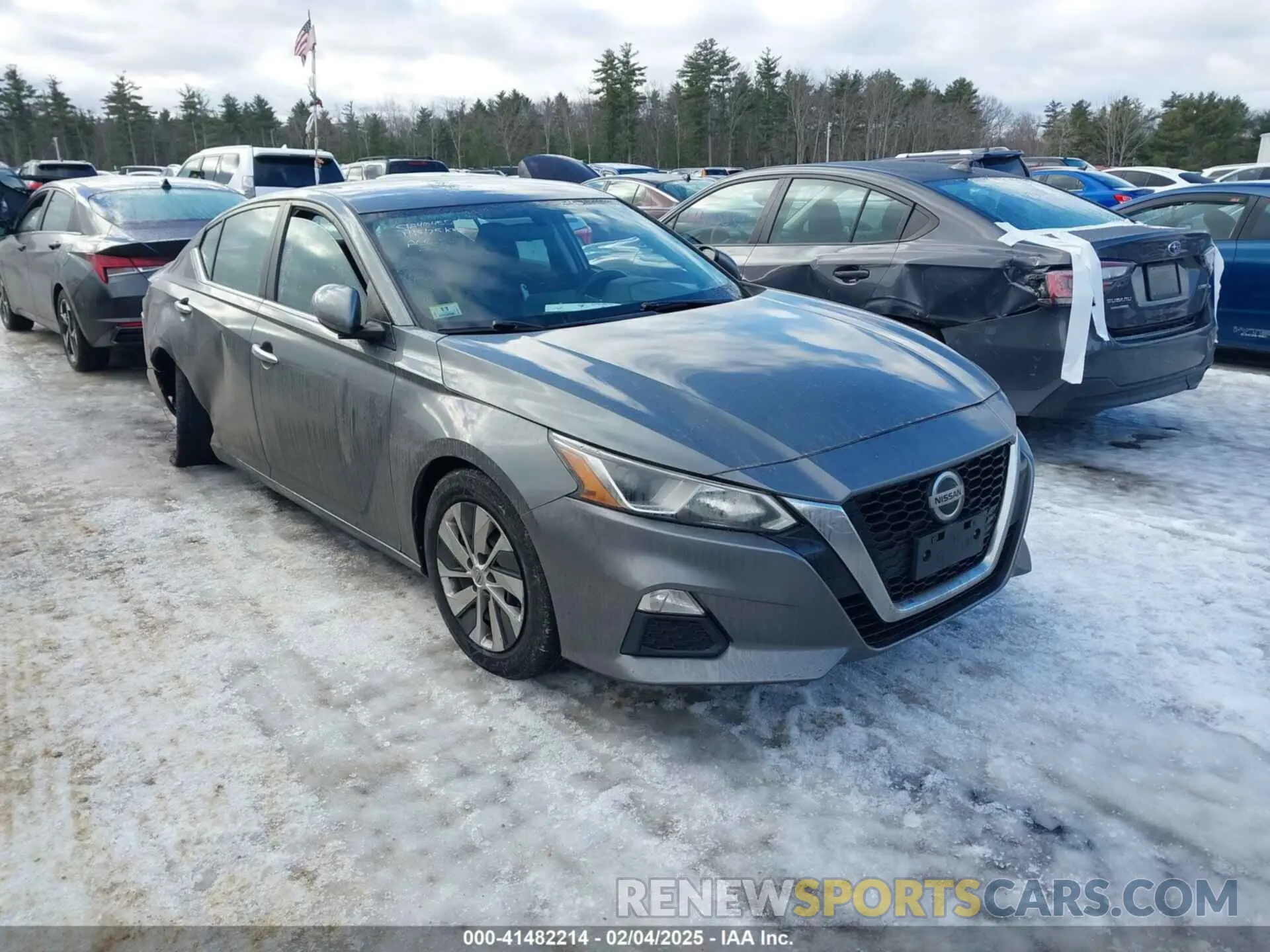 1 Photograph of a damaged car 1N4BL4BV9LC219418 NISSAN ALTIMA 2020