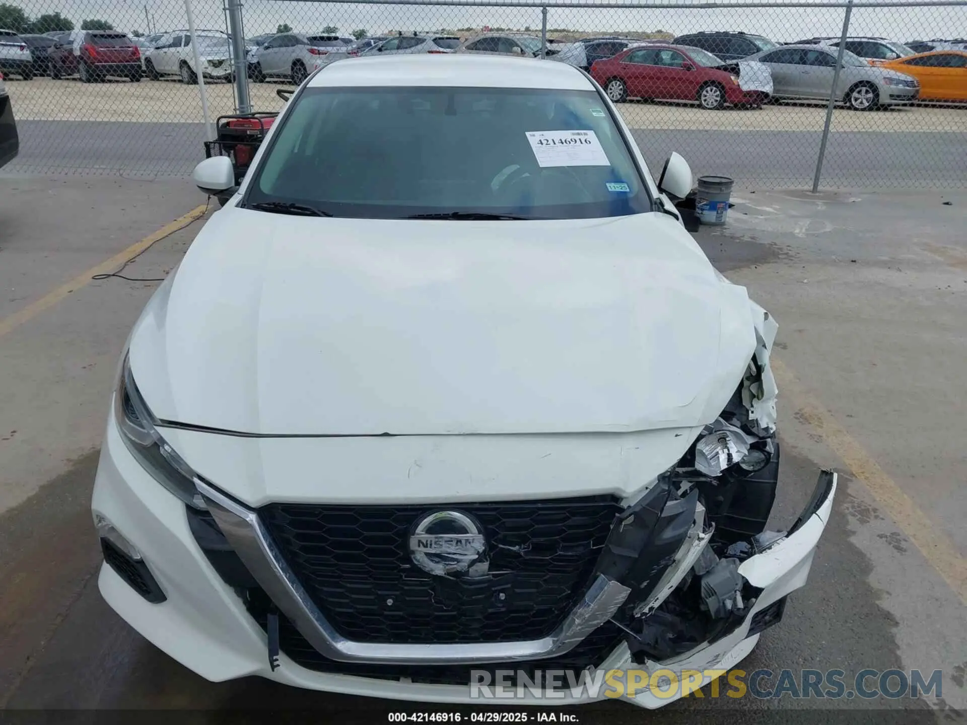 6 Photograph of a damaged car 1N4BL4BV9LC228765 NISSAN ALTIMA 2020