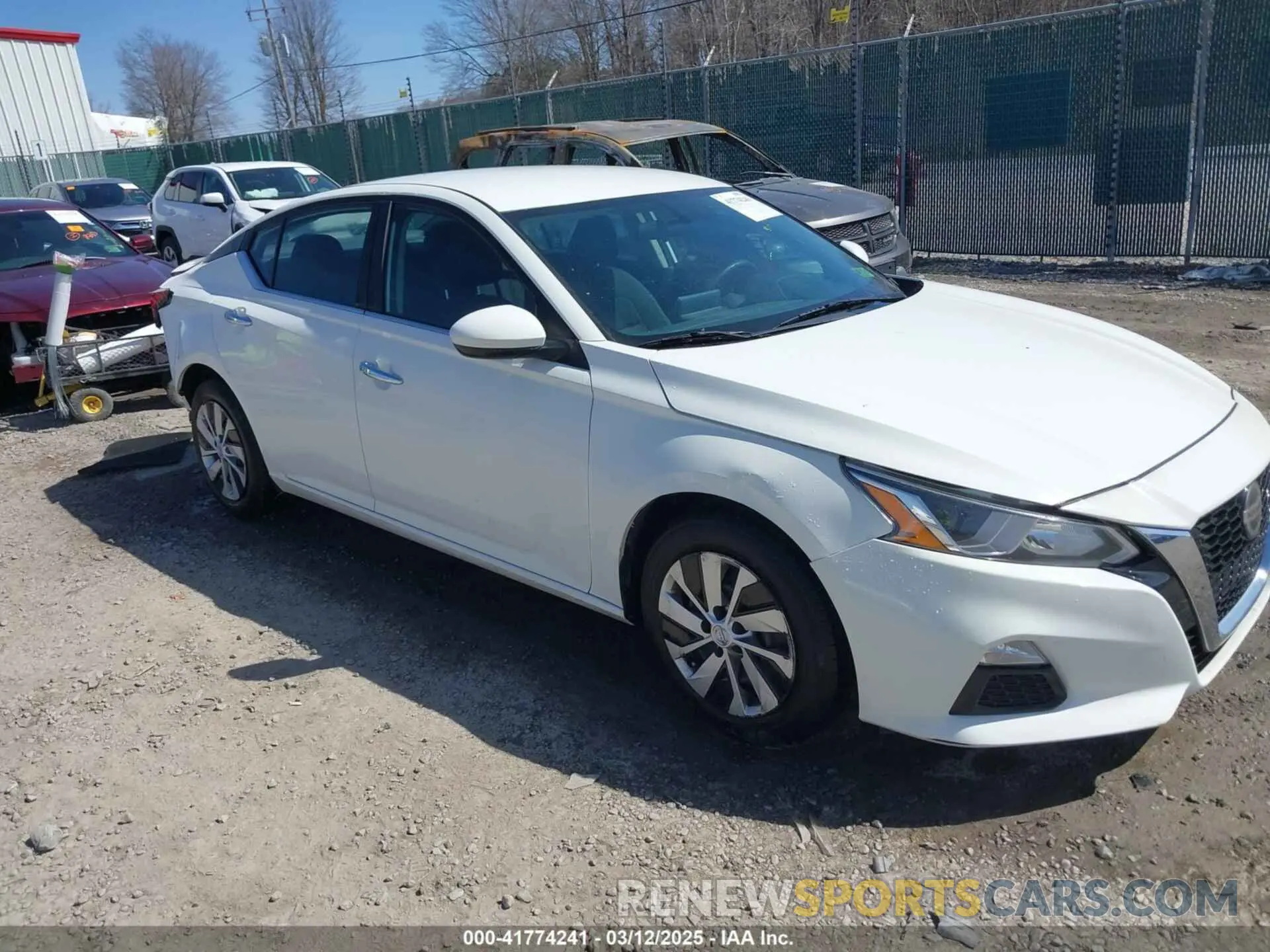 1 Photograph of a damaged car 1N4BL4BV9LC249289 NISSAN ALTIMA 2020