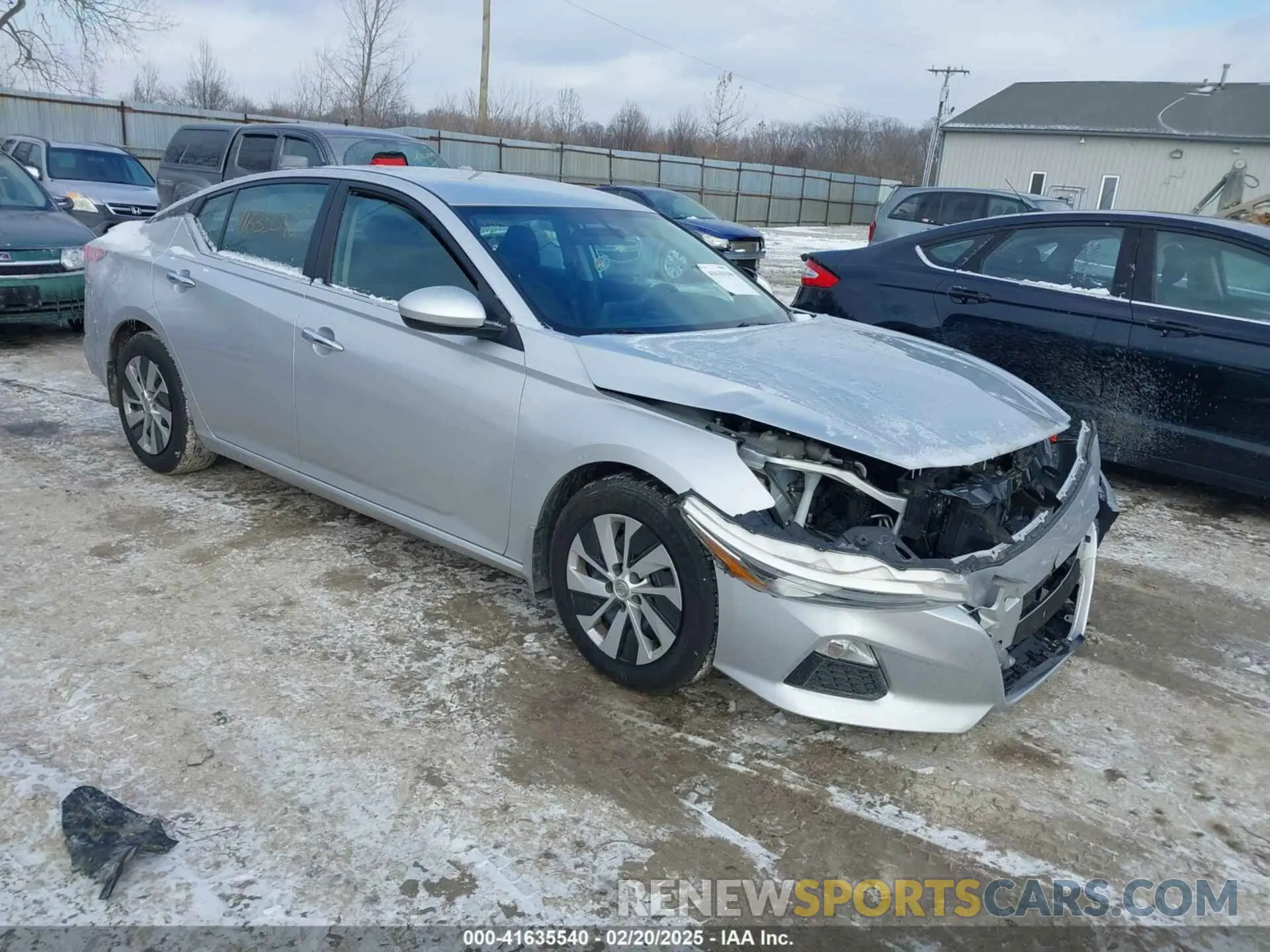 1 Photograph of a damaged car 1N4BL4BV9LC278050 NISSAN ALTIMA 2020