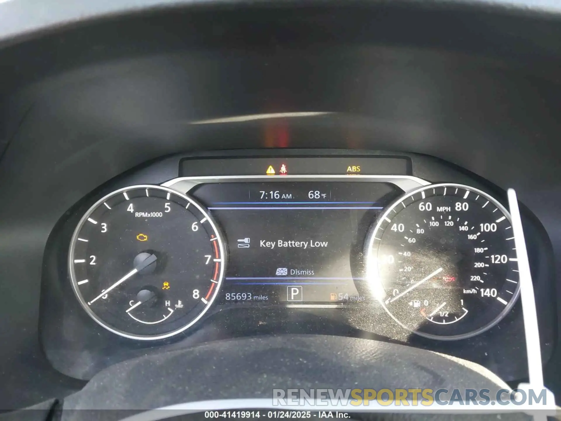 7 Photograph of a damaged car 1N4BL4BV9LN302609 NISSAN ALTIMA 2020