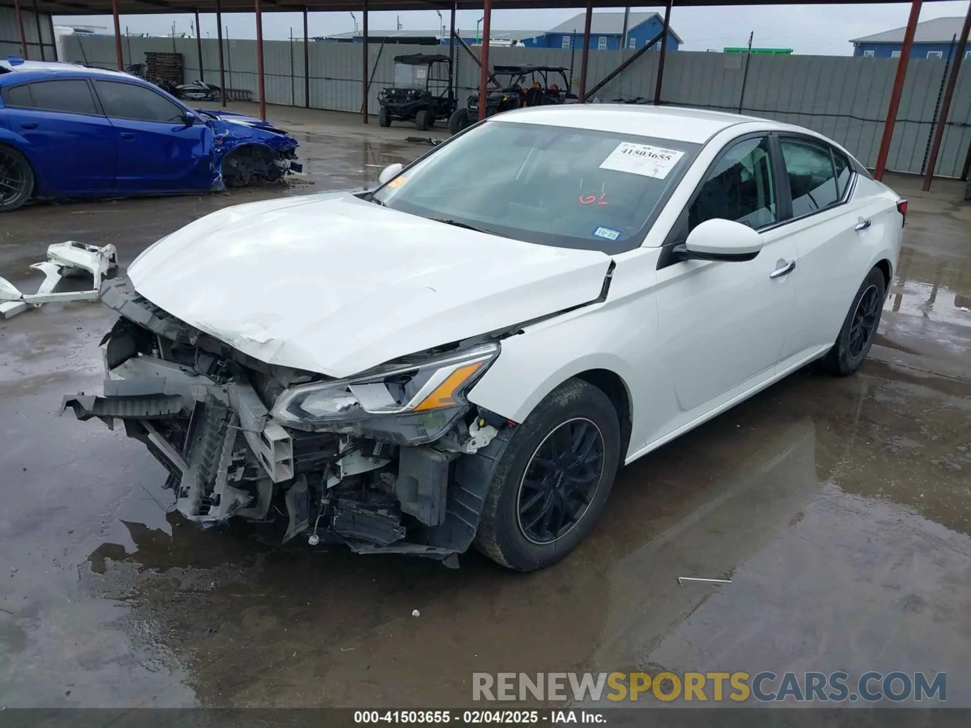 2 Photograph of a damaged car 1N4BL4BVXLC139349 NISSAN ALTIMA 2020