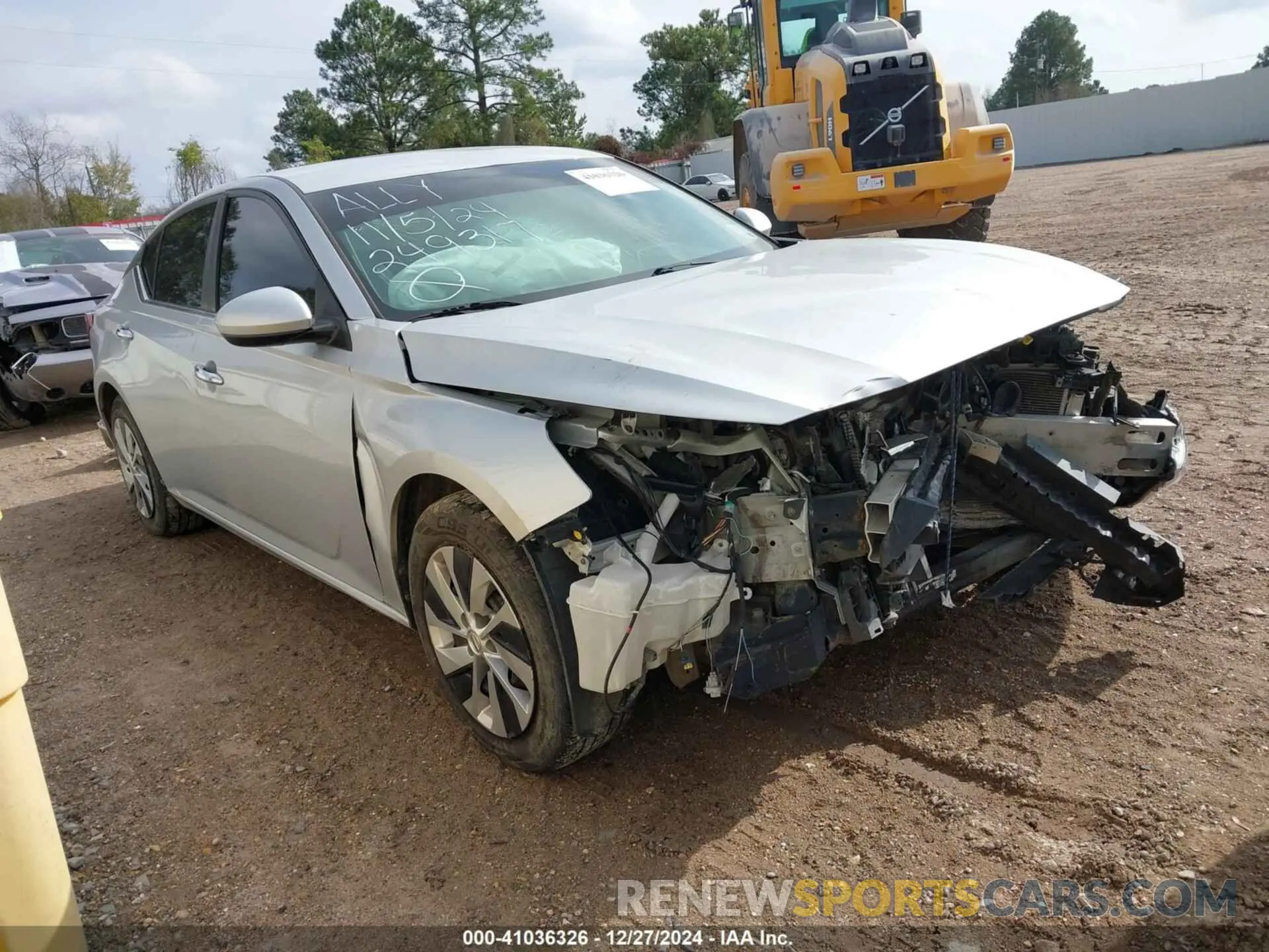 1 Photograph of a damaged car 1N4BL4BVXLC249317 NISSAN ALTIMA 2020