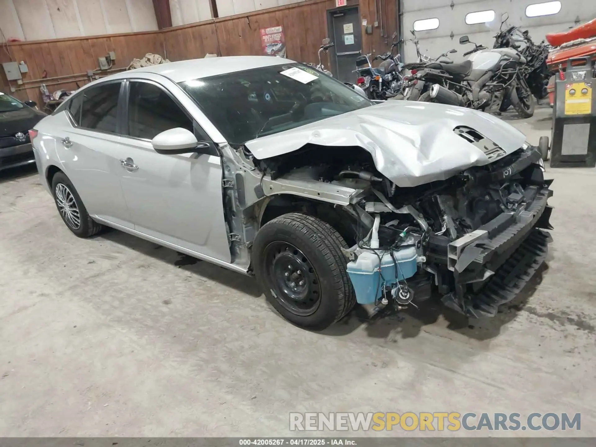 1 Photograph of a damaged car 1N4BL4BVXLC250435 NISSAN ALTIMA 2020