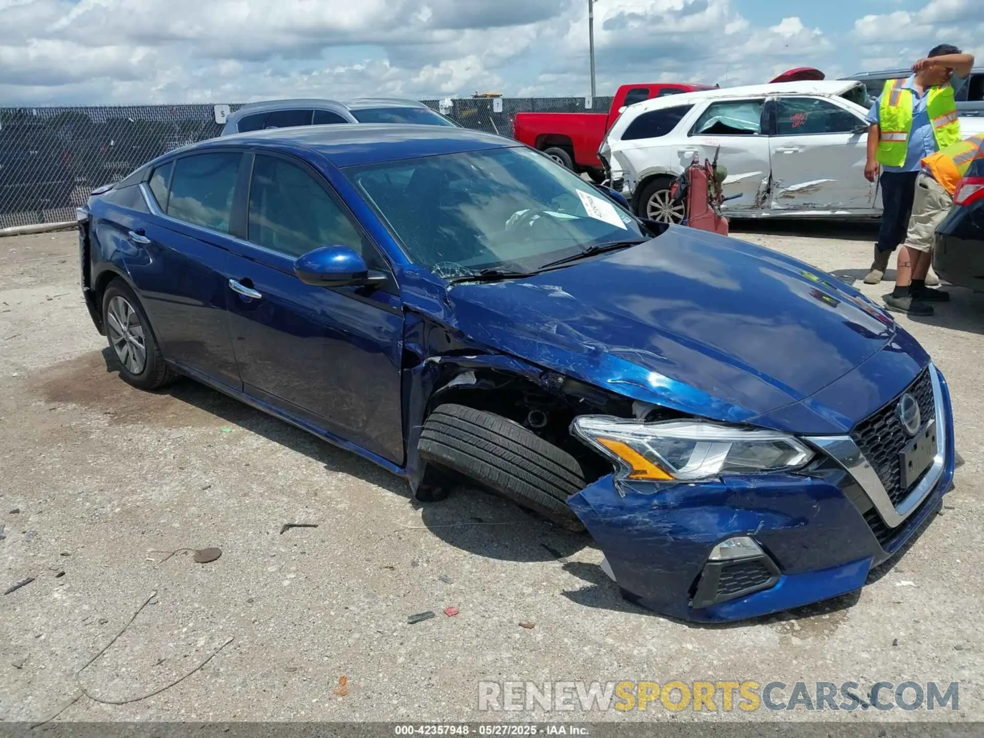 1 Photograph of a damaged car 1N4BL4BVXLC259927 NISSAN ALTIMA 2020