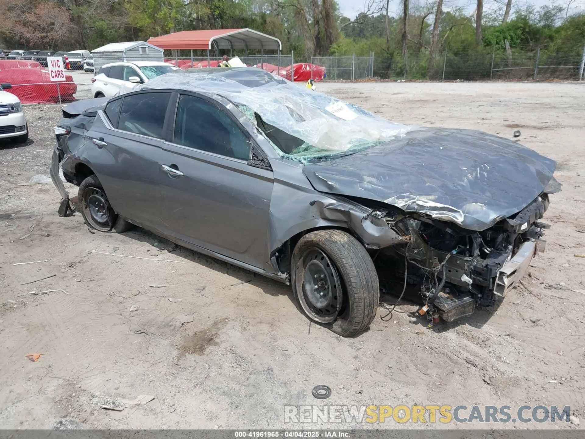 1 Photograph of a damaged car 1N4BL4BVXLN321637 NISSAN ALTIMA 2020