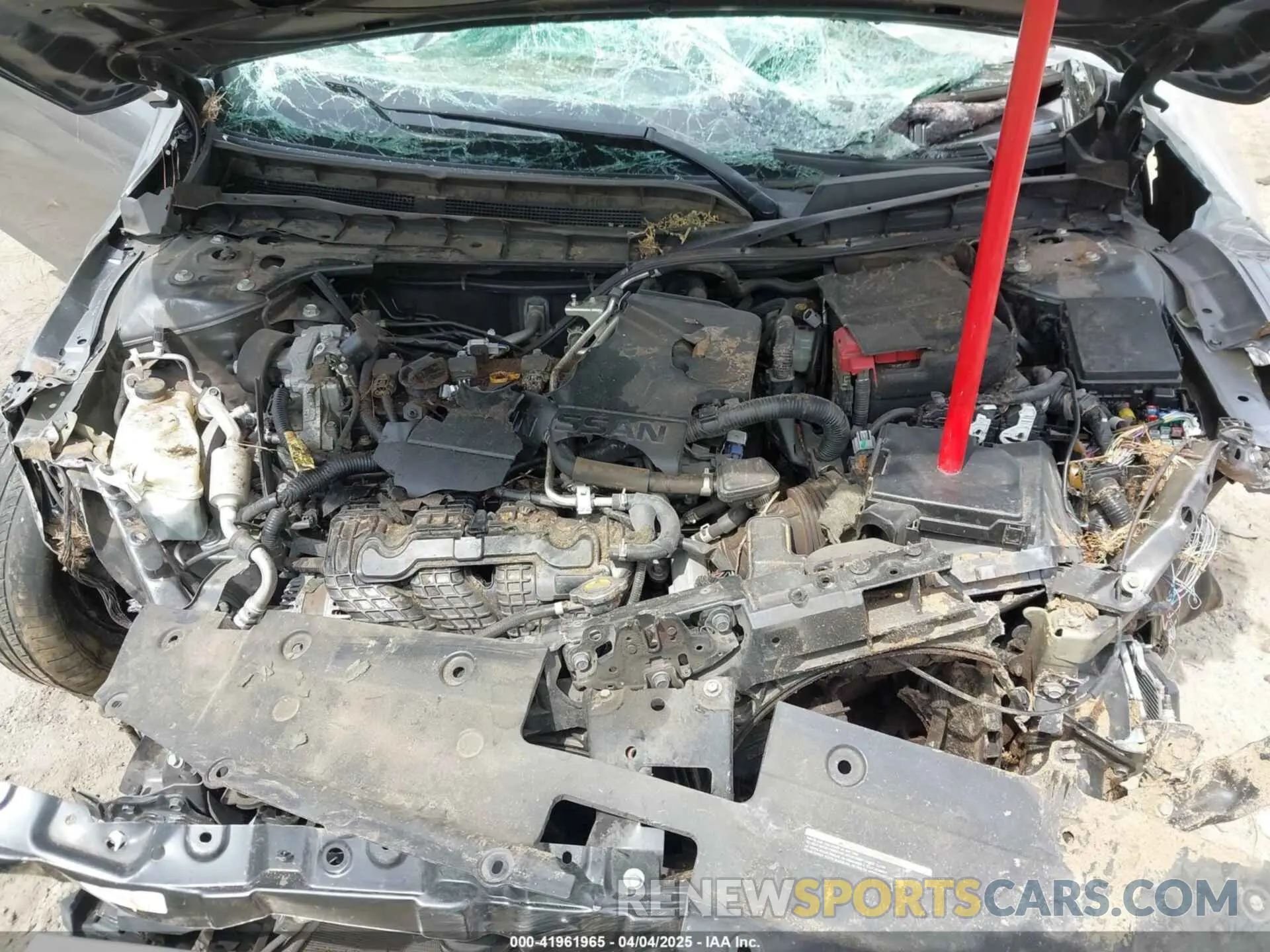 10 Photograph of a damaged car 1N4BL4BVXLN321637 NISSAN ALTIMA 2020