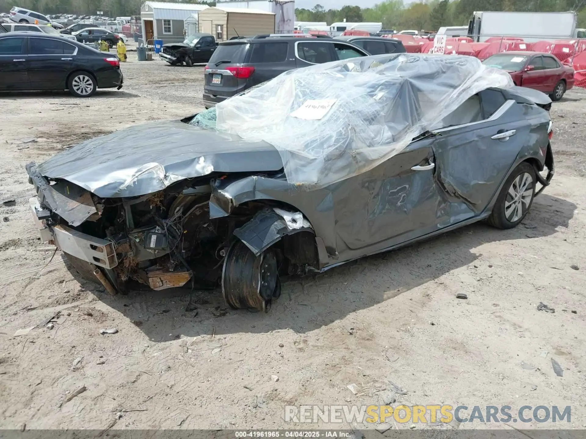 2 Photograph of a damaged car 1N4BL4BVXLN321637 NISSAN ALTIMA 2020