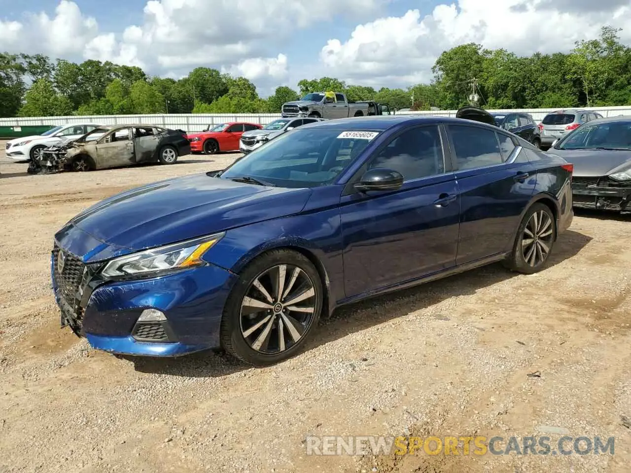 1 Photograph of a damaged car 1N4BL4CV0LC260647 NISSAN ALTIMA 2020