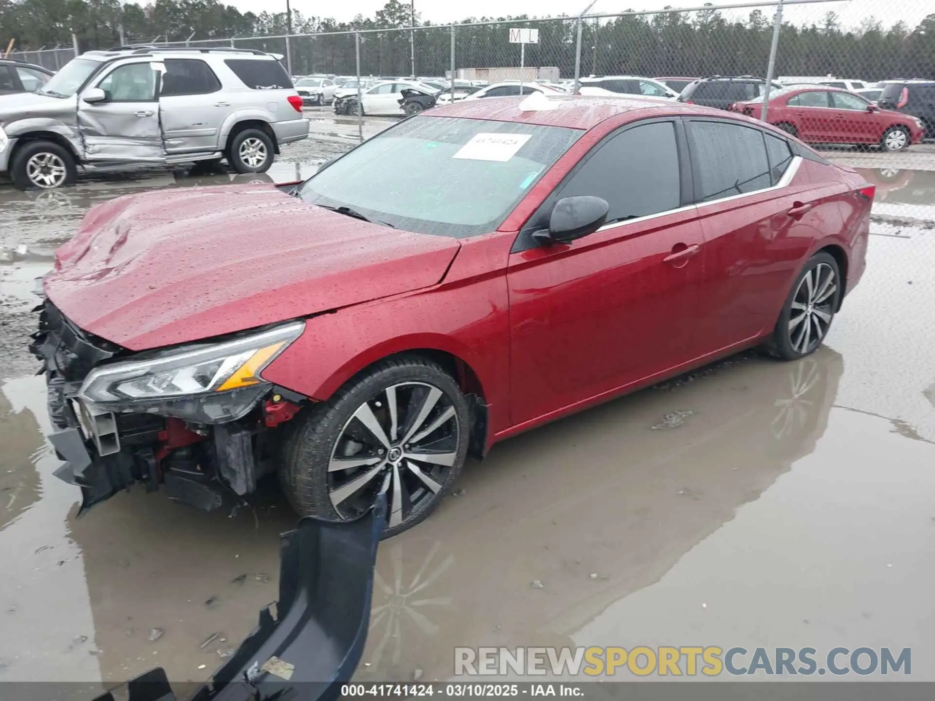 2 Photograph of a damaged car 1N4BL4CV1LC100891 NISSAN ALTIMA 2020
