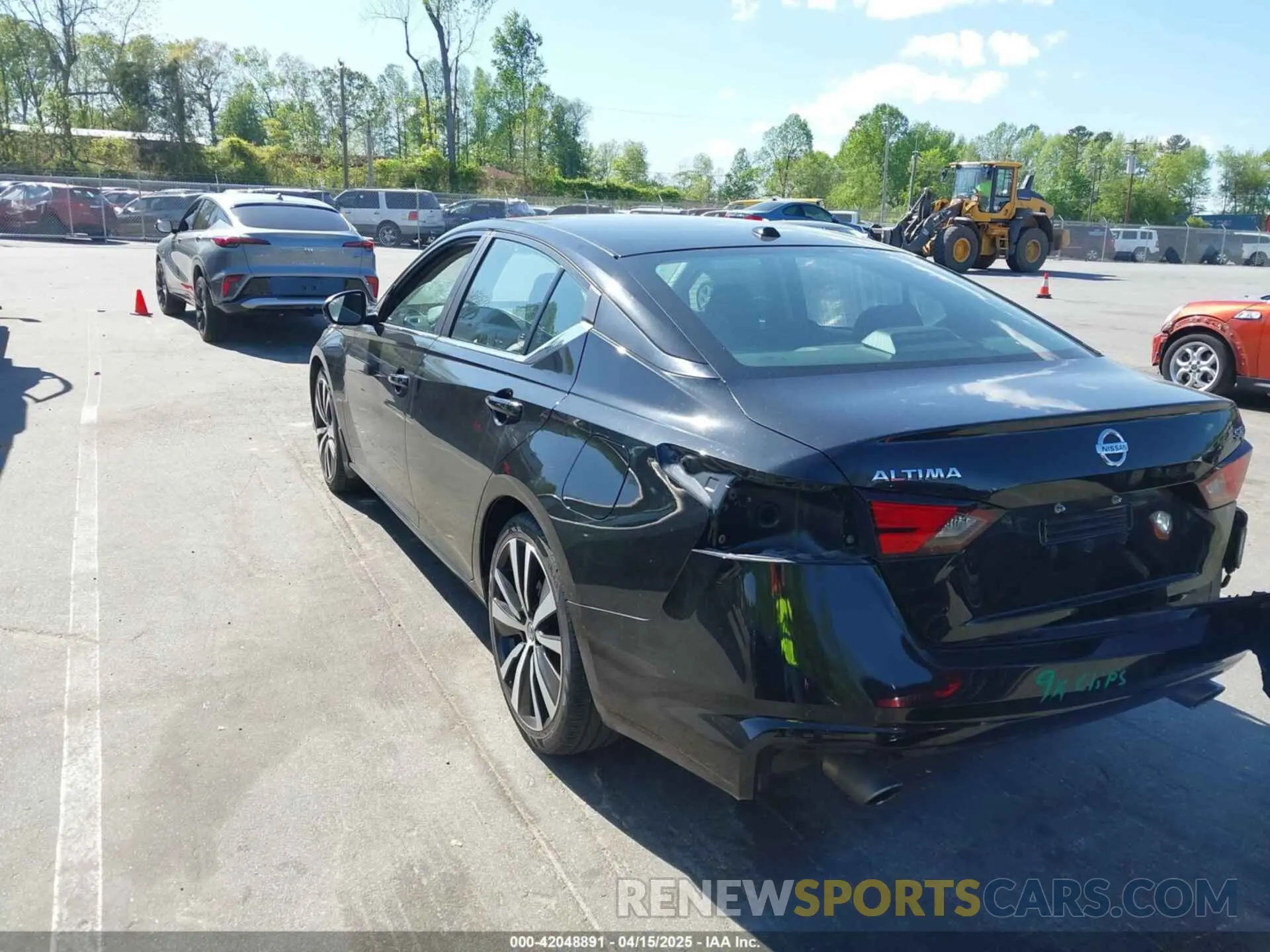 3 Photograph of a damaged car 1N4BL4CV1LC127637 NISSAN ALTIMA 2020