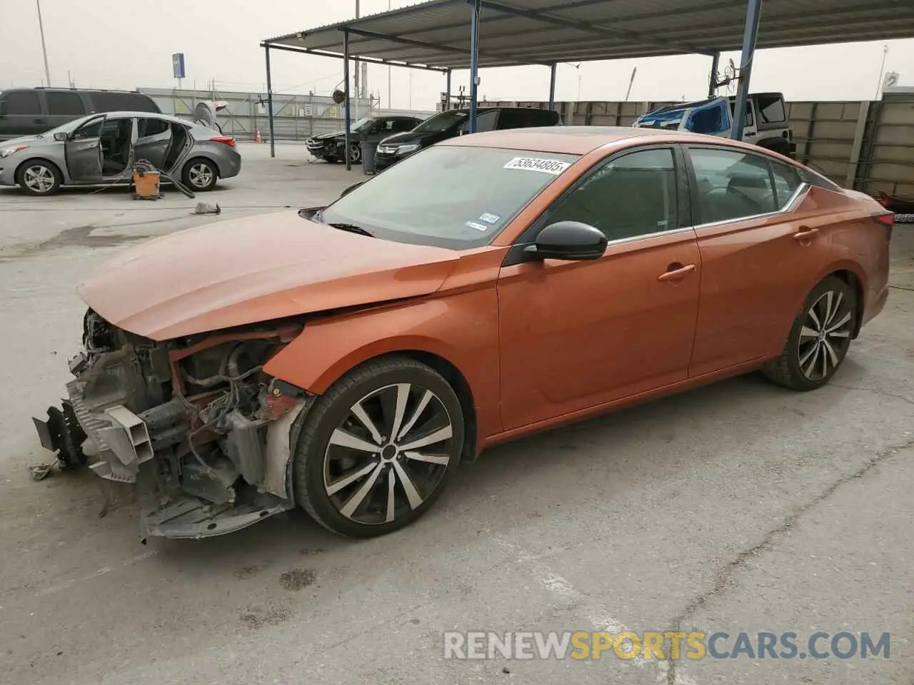 1 Photograph of a damaged car 1N4BL4CV1LC228676 NISSAN ALTIMA 2020