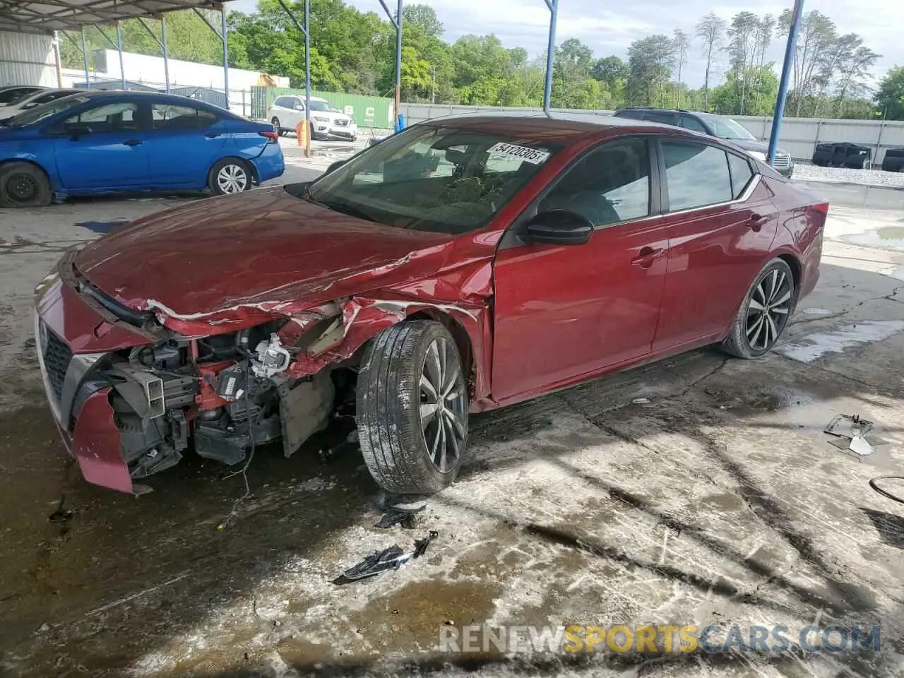1 Photograph of a damaged car 1N4BL4CV1LC263959 NISSAN ALTIMA 2020