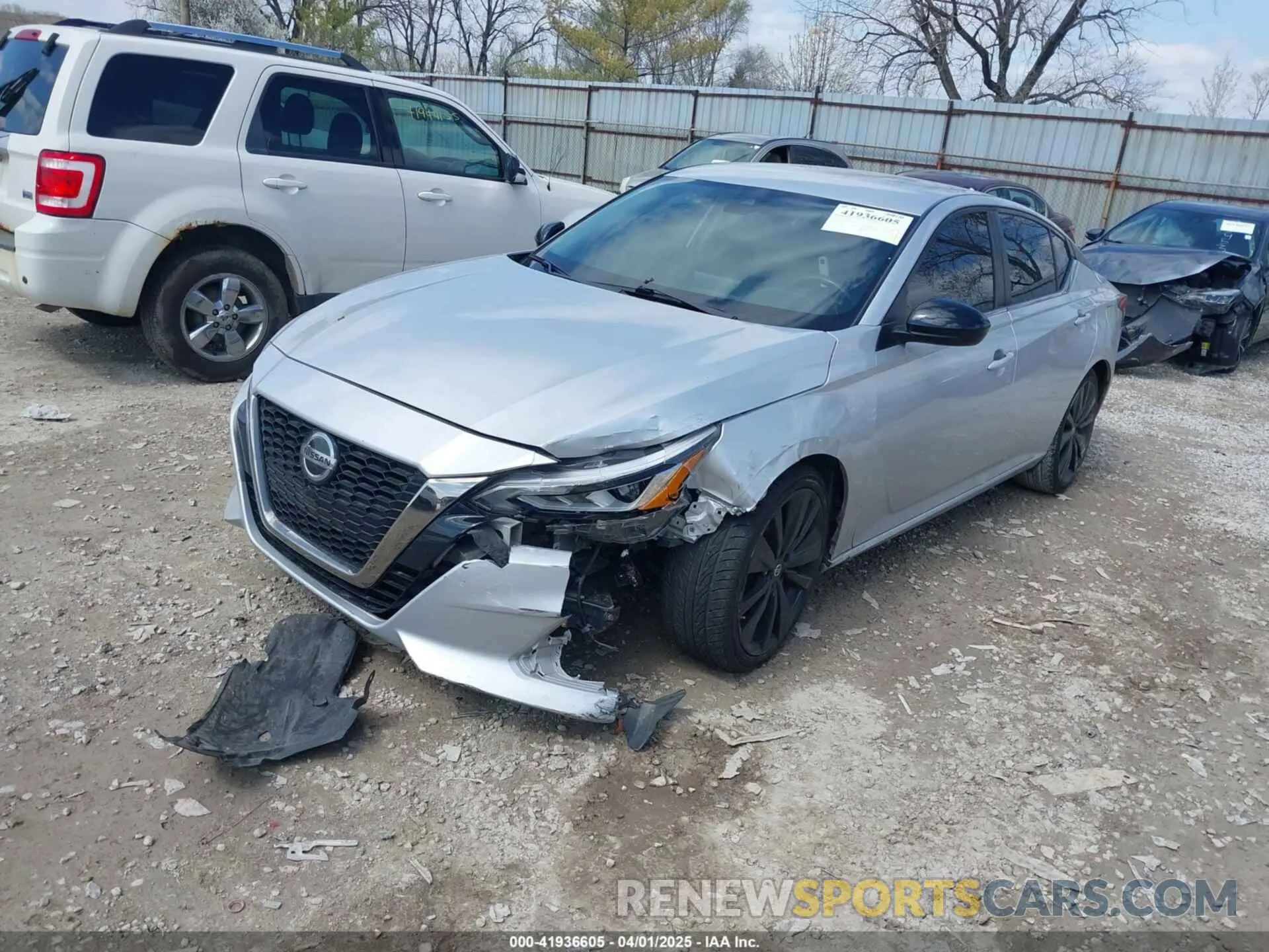 2 Photograph of a damaged car 1N4BL4CV3LC132192 NISSAN ALTIMA 2020