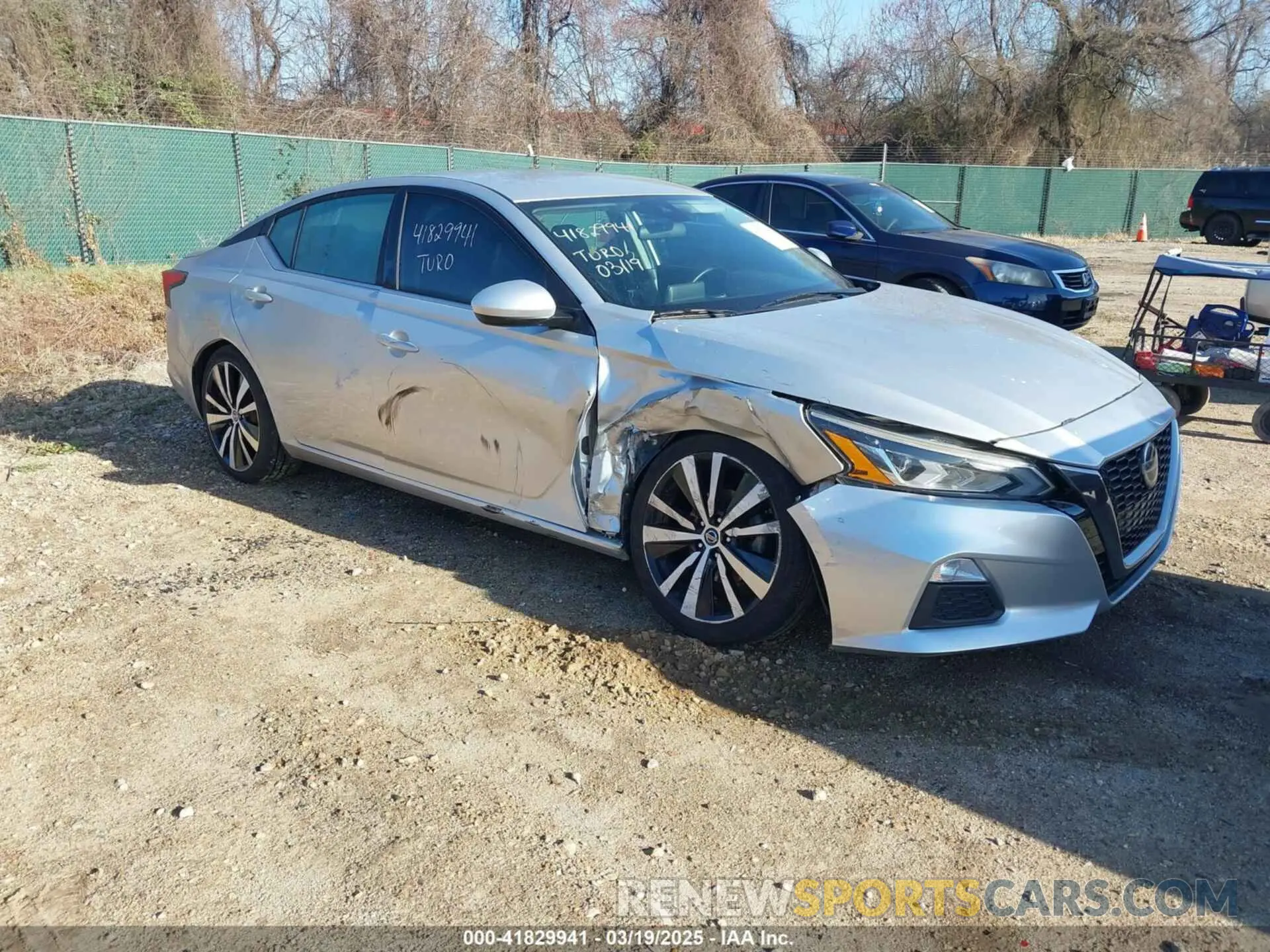 1 Photograph of a damaged car 1N4BL4CV3LC135383 NISSAN ALTIMA 2020