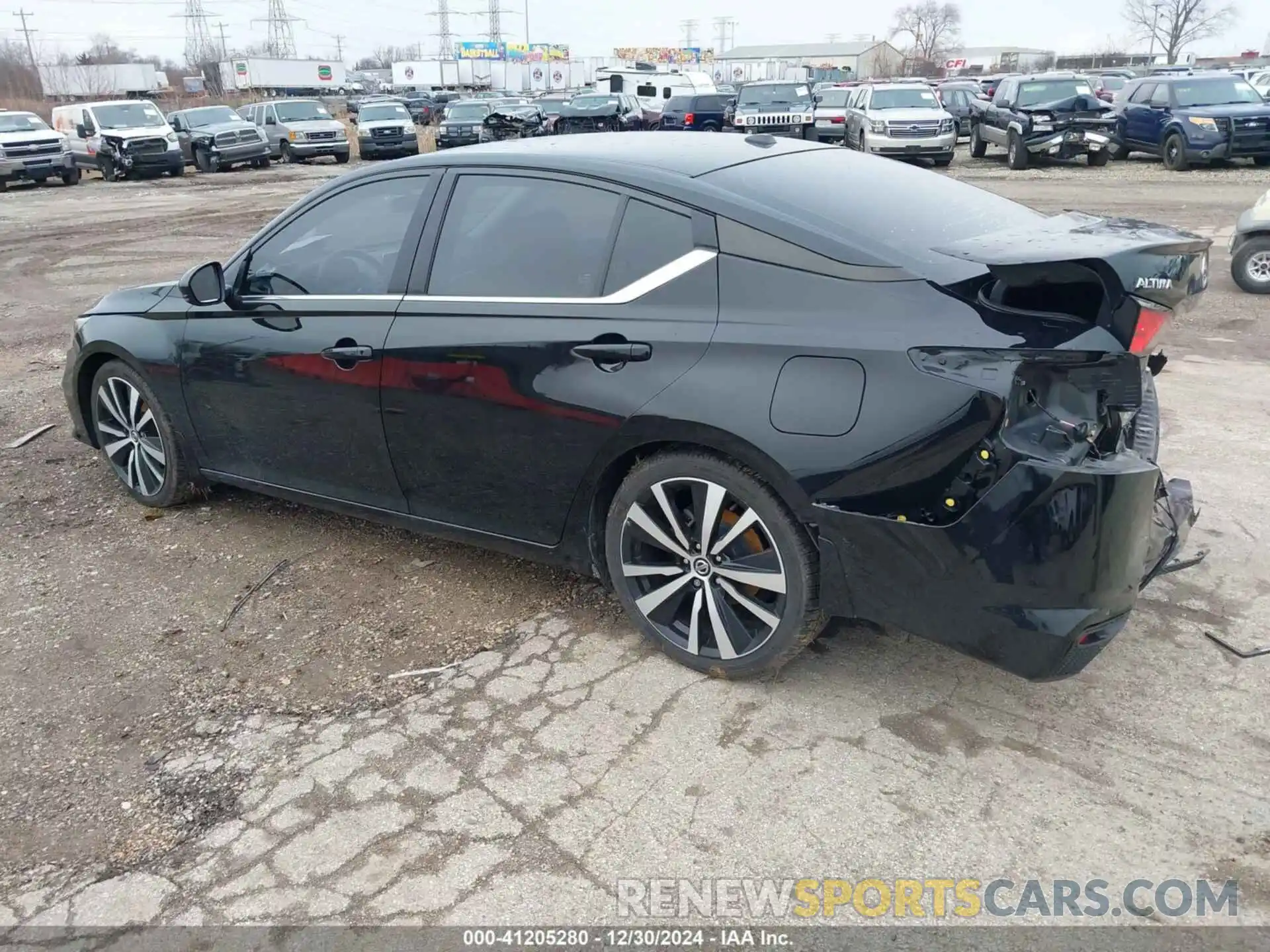 3 Photograph of a damaged car 1N4BL4CV3LC166343 NISSAN ALTIMA 2020