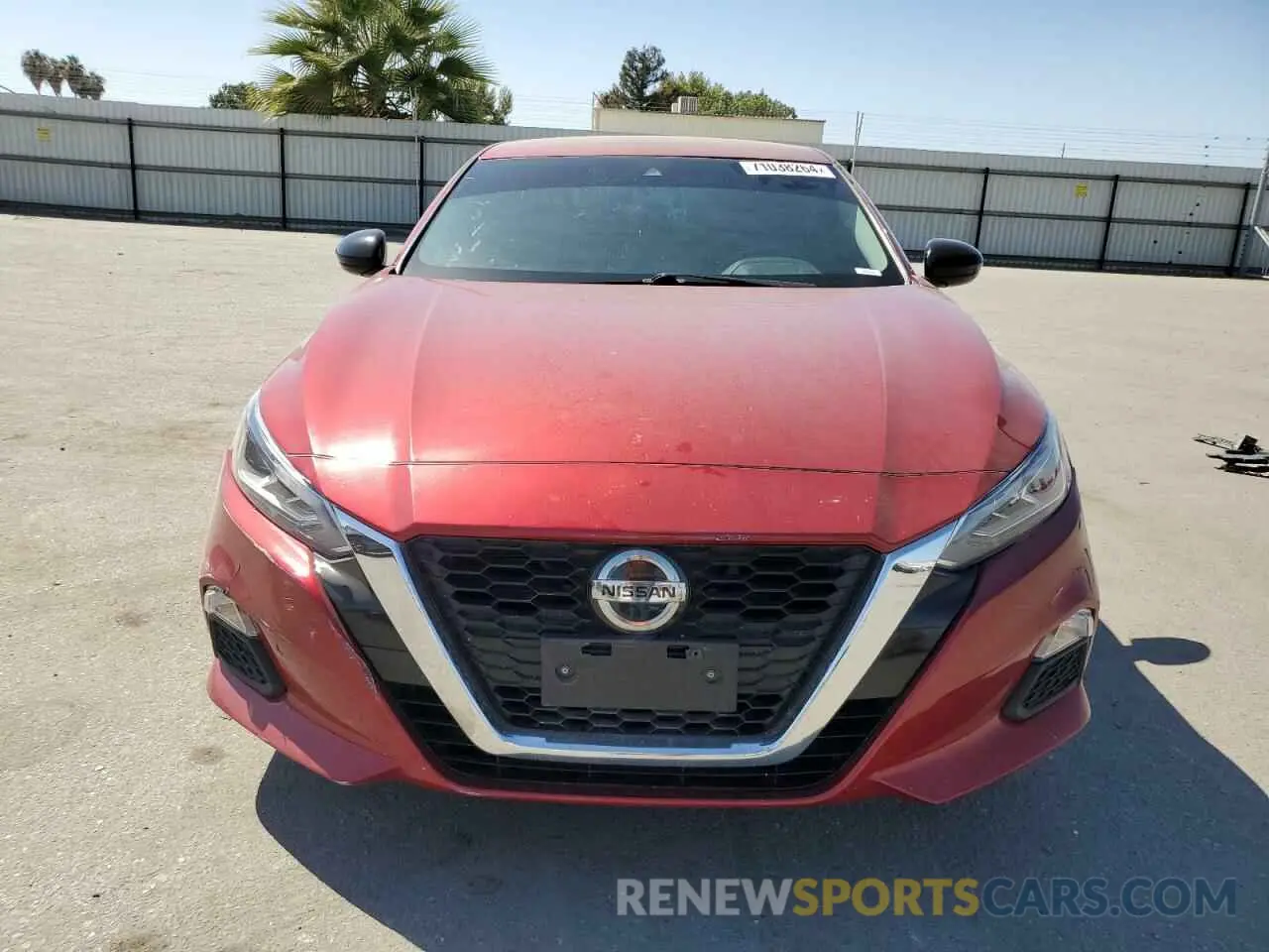 5 Photograph of a damaged car 1N4BL4CV3LC252462 NISSAN ALTIMA 2020