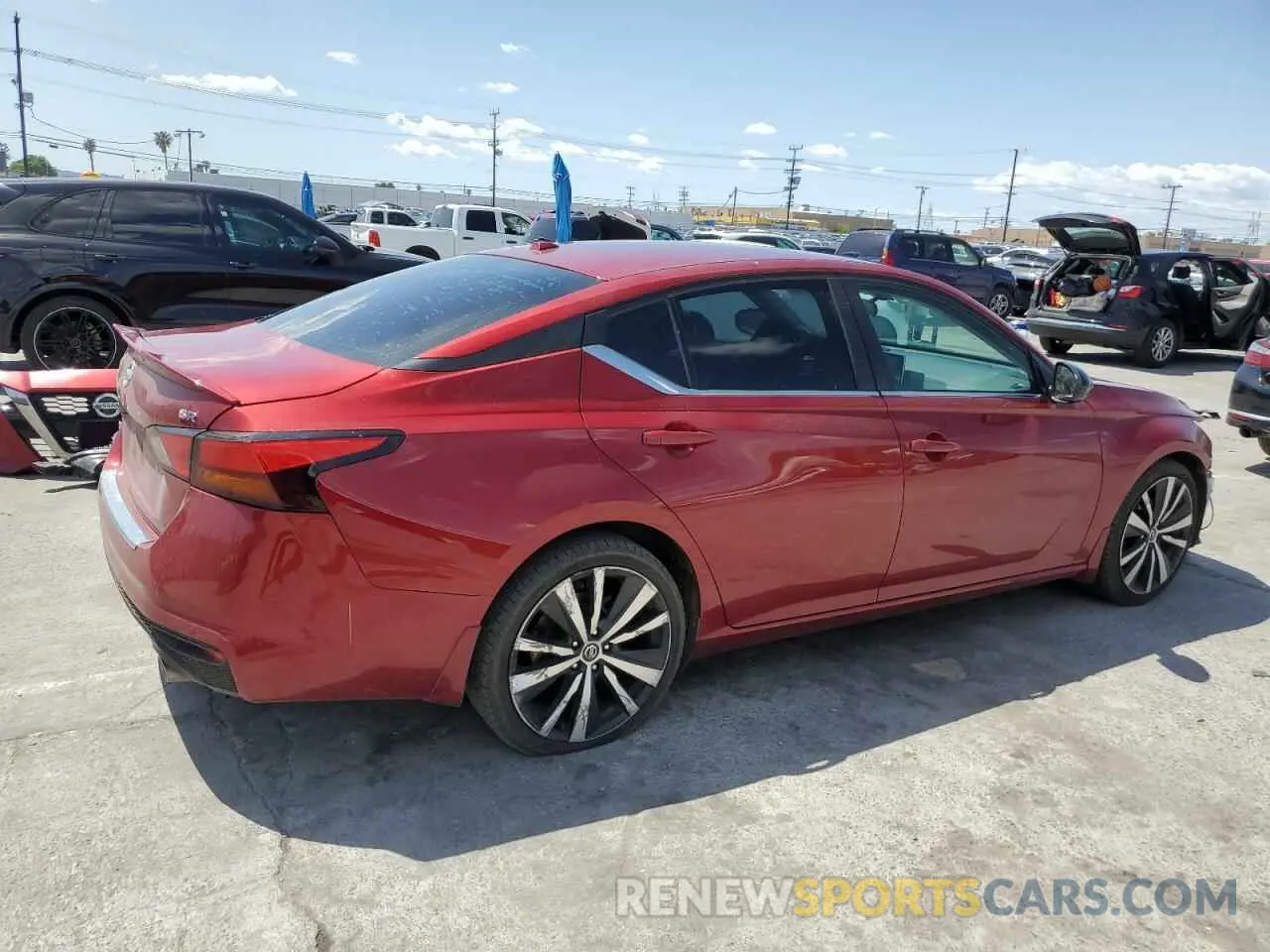 3 Photograph of a damaged car 1N4BL4CV4LC119502 NISSAN ALTIMA 2020