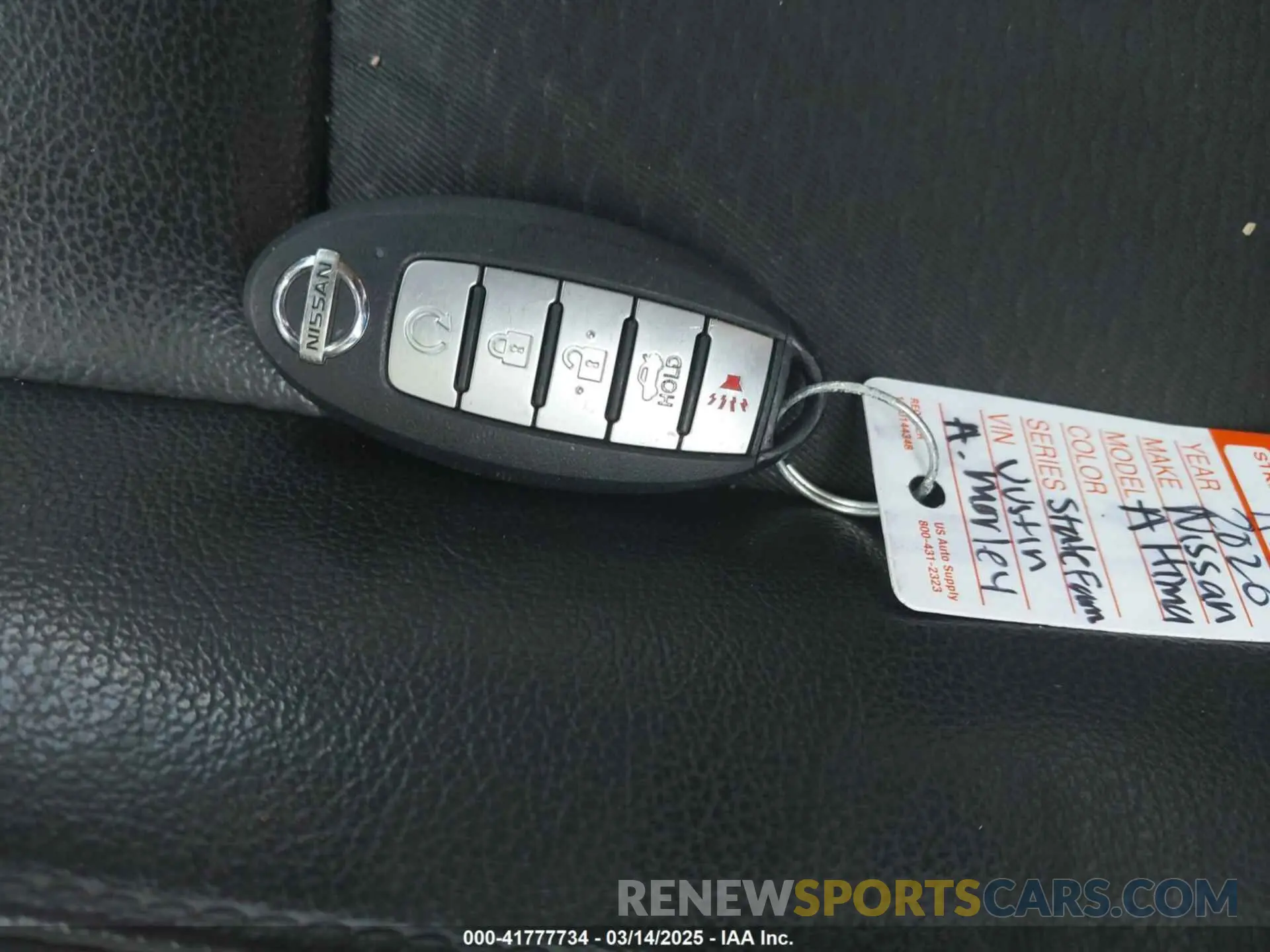 11 Photograph of a damaged car 1N4BL4CV4LC165329 NISSAN ALTIMA 2020