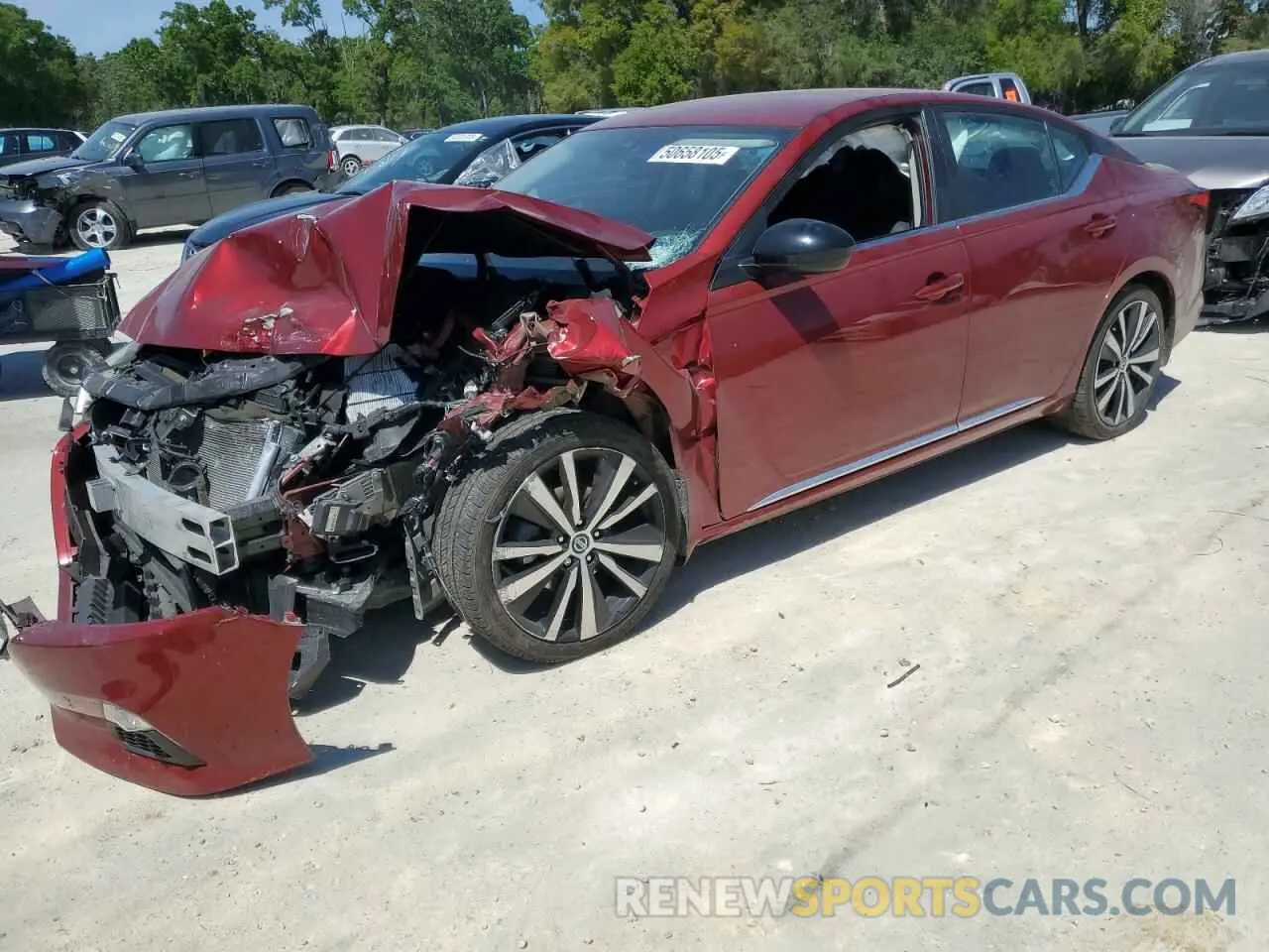 1 Photograph of a damaged car 1N4BL4CV4LC181305 NISSAN ALTIMA 2020