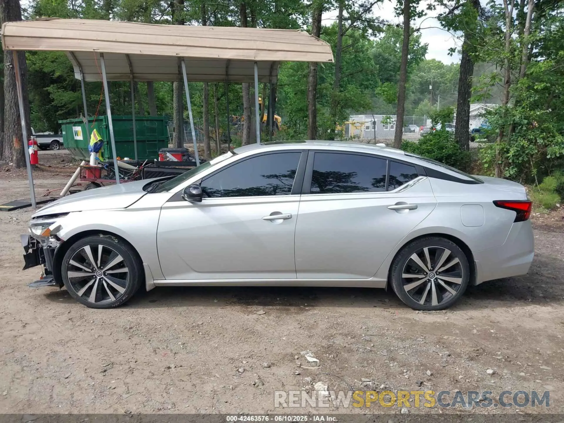 15 Photograph of a damaged car 1N4BL4CV4LC213587 NISSAN ALTIMA 2020