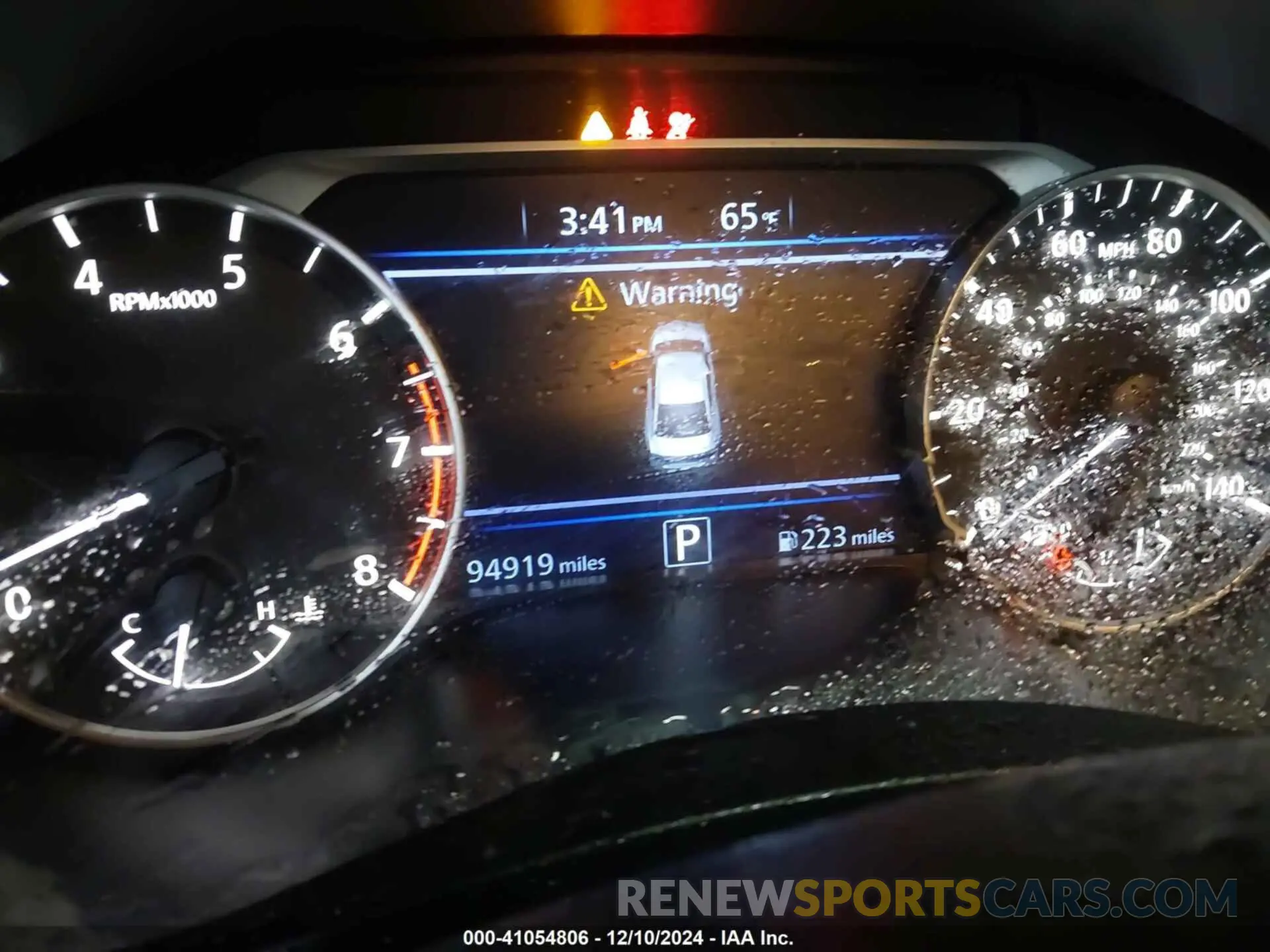 15 Photograph of a damaged car 1N4BL4CV5LC138477 NISSAN ALTIMA 2020