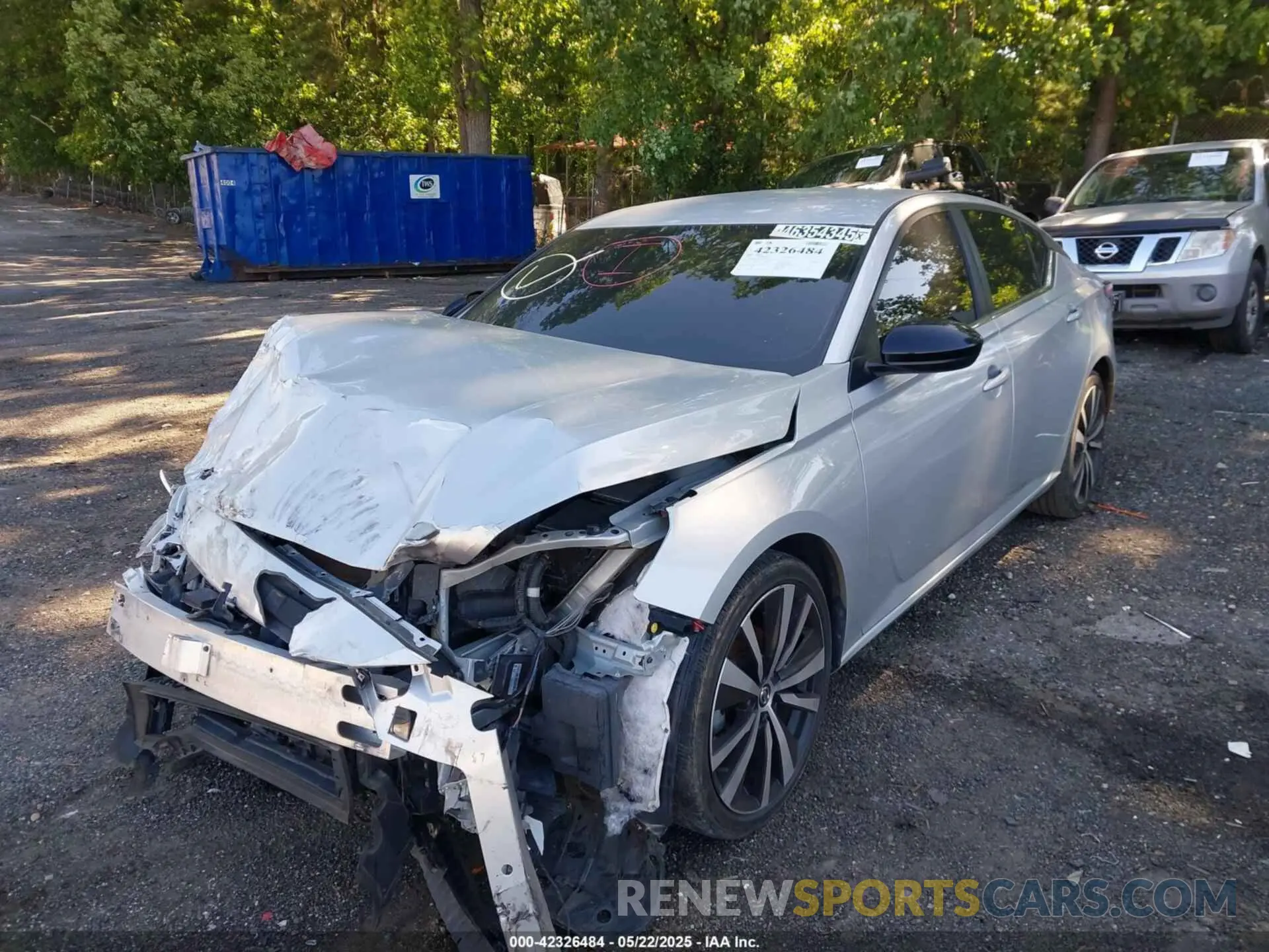 2 Photograph of a damaged car 1N4BL4CV5LC149527 NISSAN ALTIMA 2020