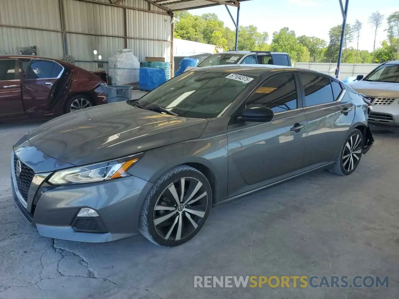 1 Photograph of a damaged car 1N4BL4CV5LN310284 NISSAN ALTIMA 2020