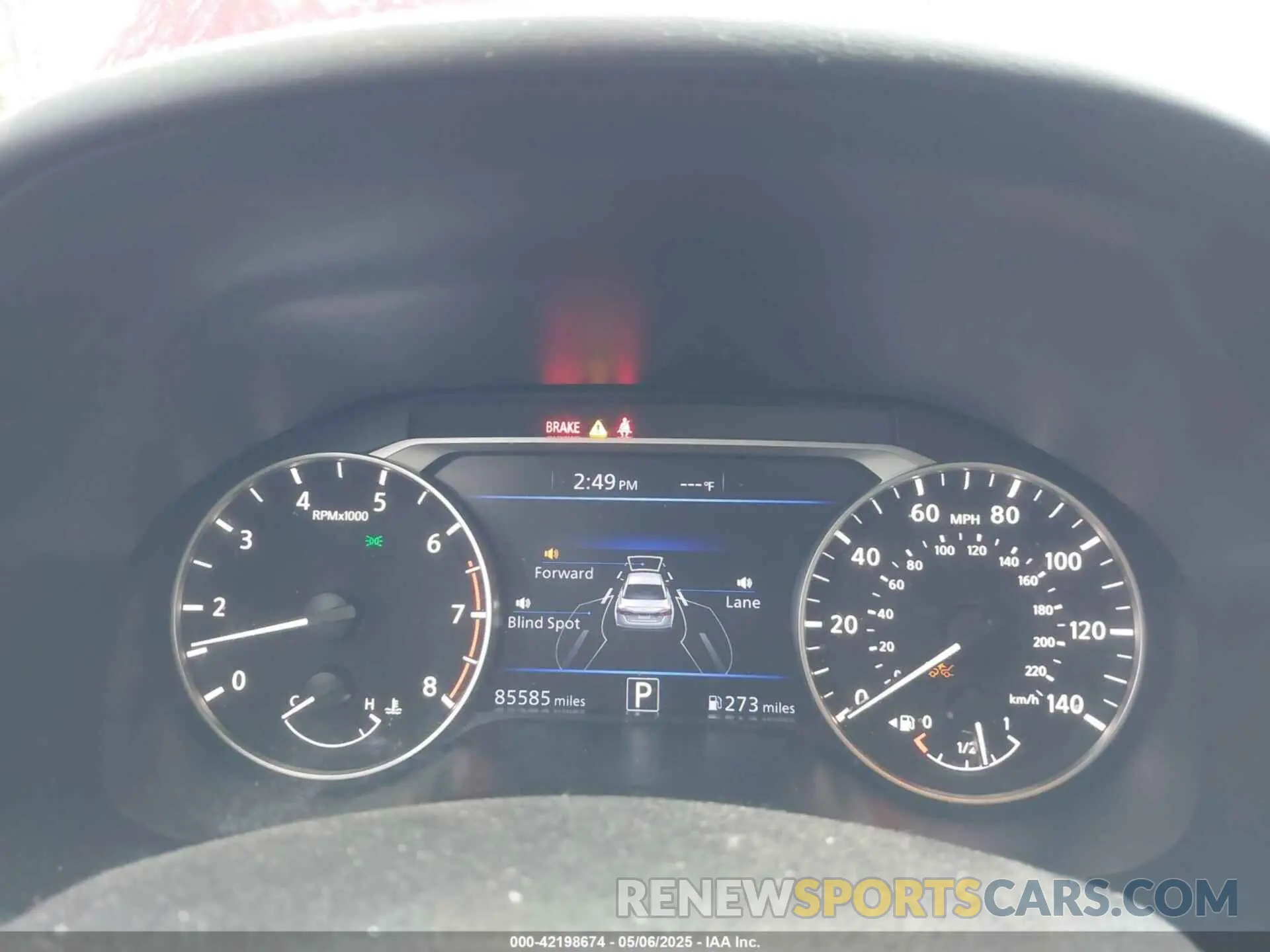7 Photograph of a damaged car 1N4BL4CV6LC136513 NISSAN ALTIMA 2020