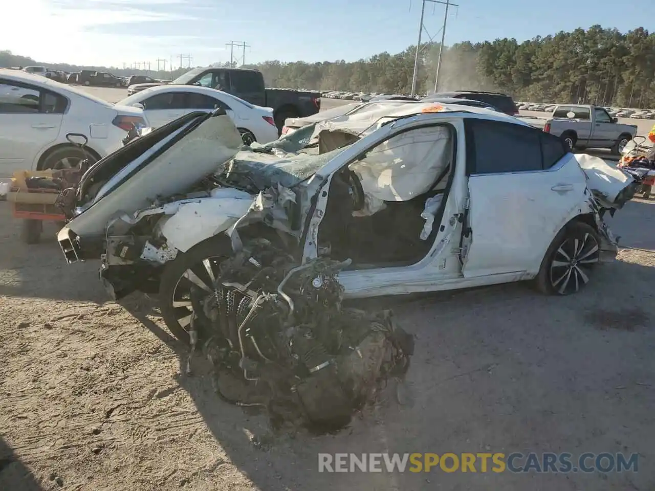 1 Photograph of a damaged car 1N4BL4CV6LC142733 NISSAN ALTIMA 2020