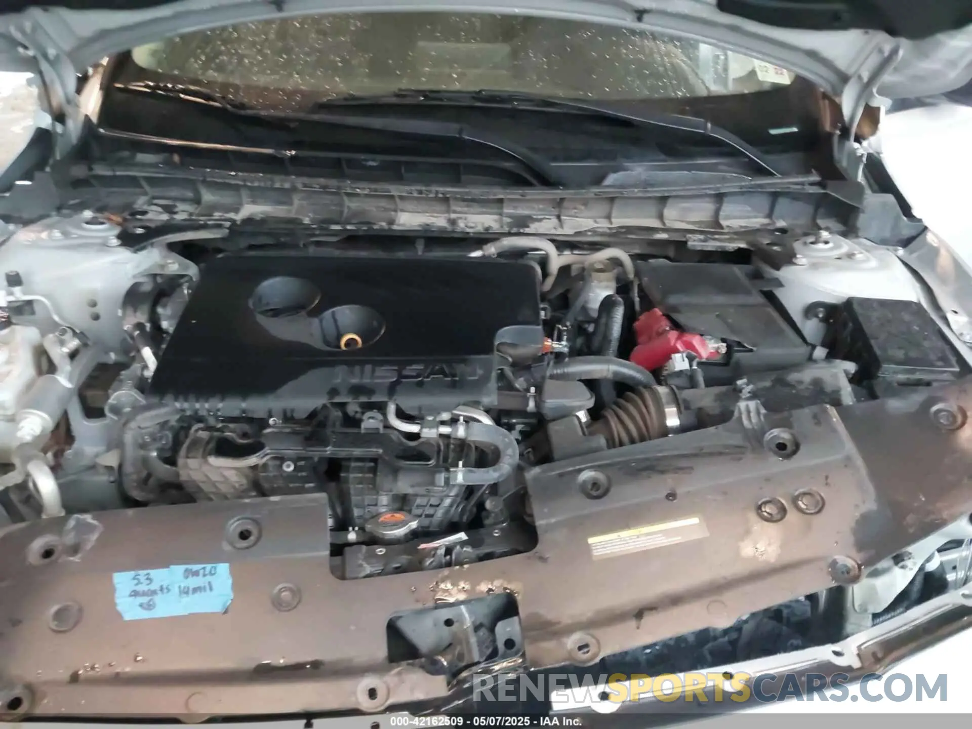 10 Photograph of a damaged car 1N4BL4CV7LC132017 NISSAN ALTIMA 2020