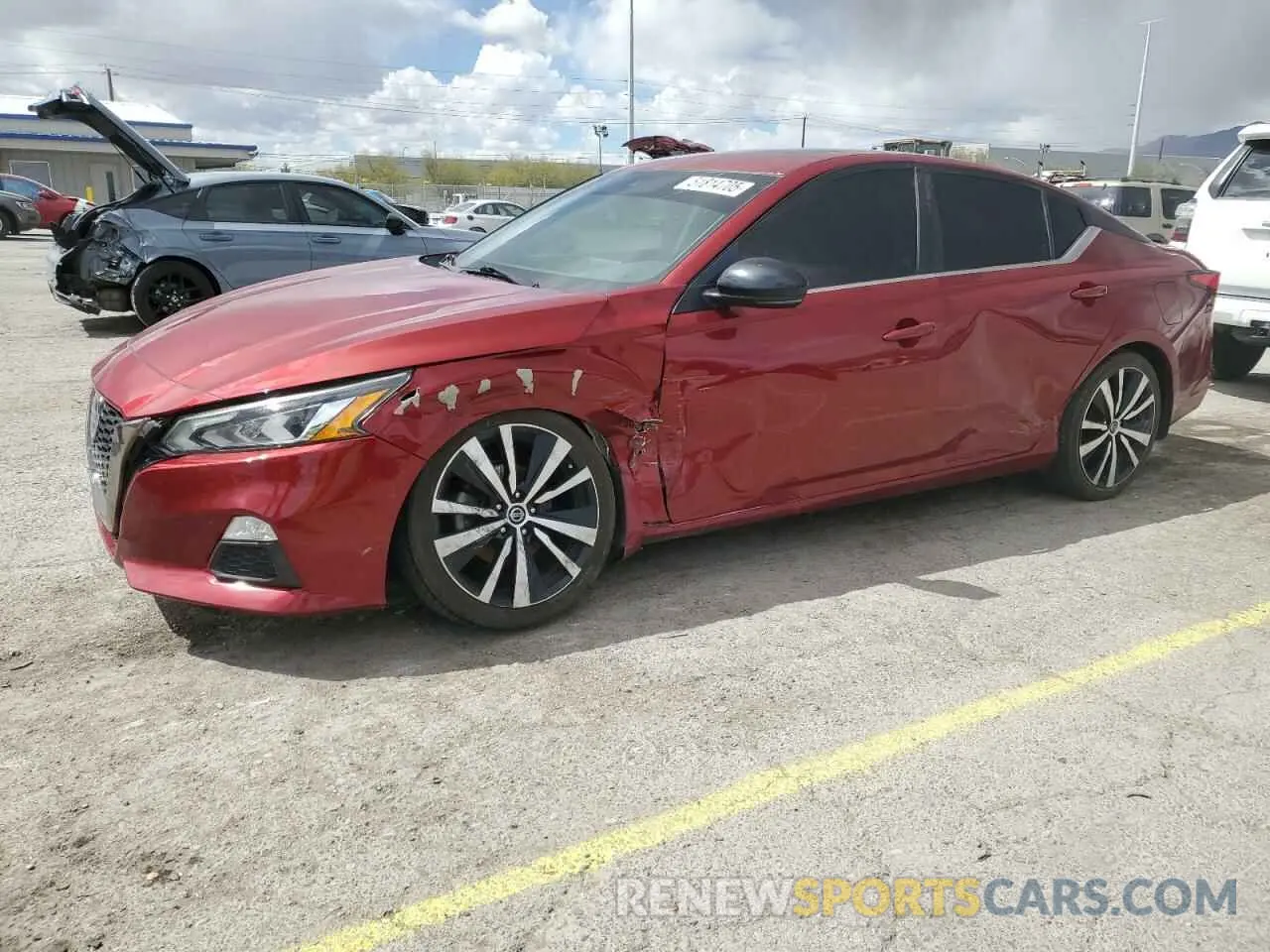 1 Photograph of a damaged car 1N4BL4CV7LC140201 NISSAN ALTIMA 2020
